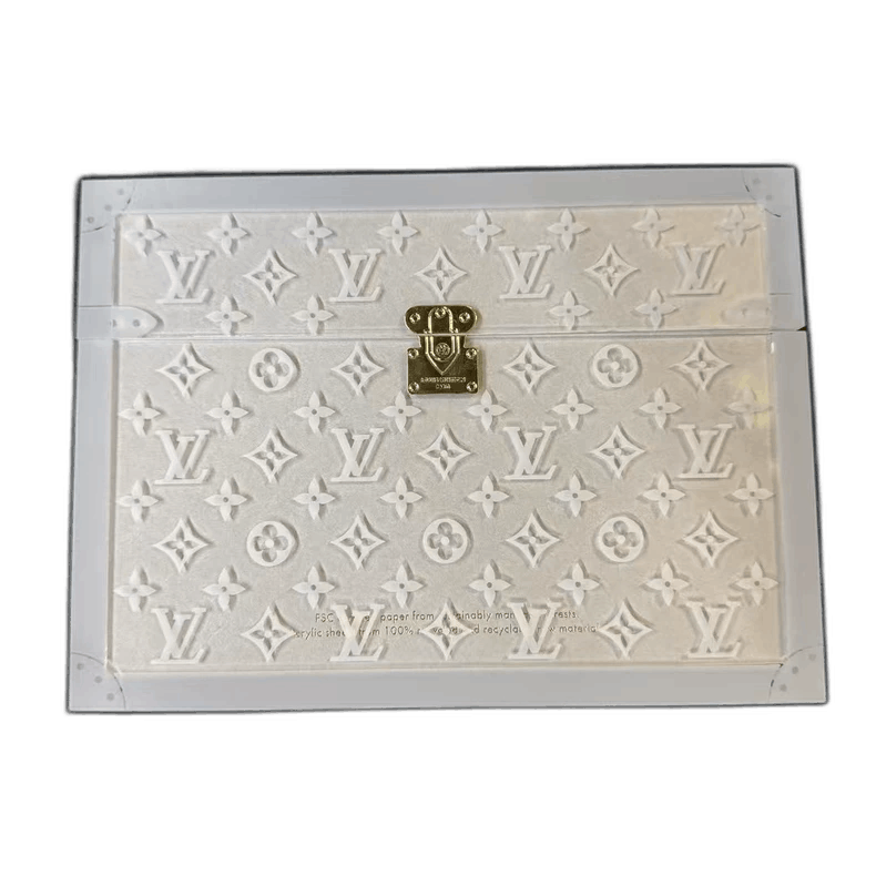 Louis Vuitton LV White Acrylic Decorative Frame for Gifts Size ONE SIZE - 1 Thumbnail