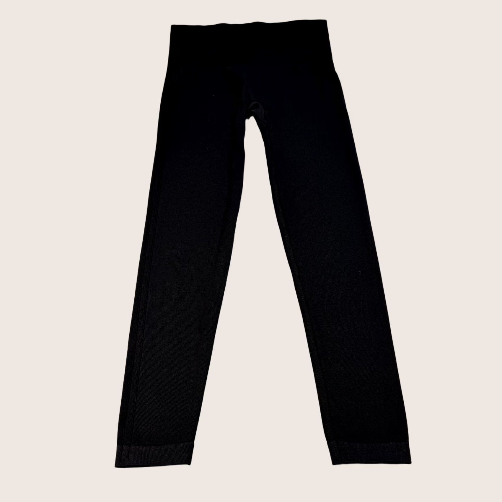 Spanx Spanx Leggings Women L Black High Rise Ankle Shaping Tummy Control Slimming Slim Knit Size 36" / US 14 / IT 50 - 1 Thumbnail