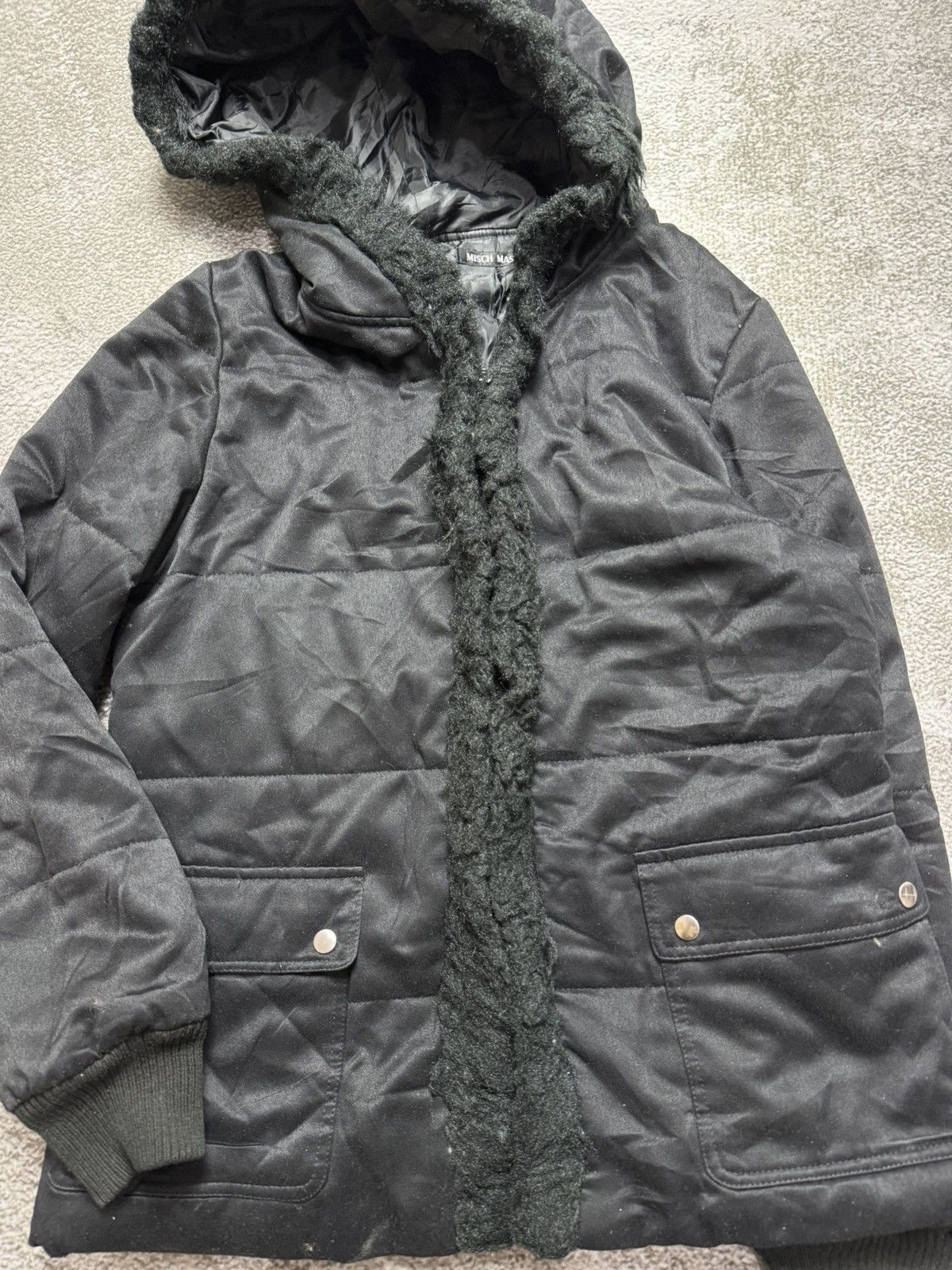 Hysteric Glamour Misch Masch Fur Bomber Hoodie Ifsixwasnine Lgb Styled Size US M / EU 48-50 / 2 - 6 Thumbnail