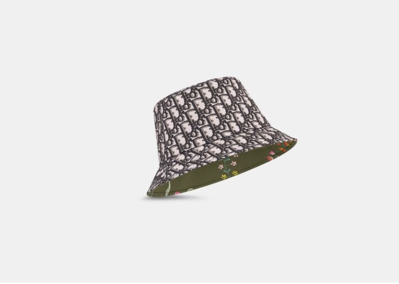 Dior o1w1db10325 Size: OS / 32PFL9 Reversible Bucket Hat / Cap Size ONE SIZE - 7 Thumbnail