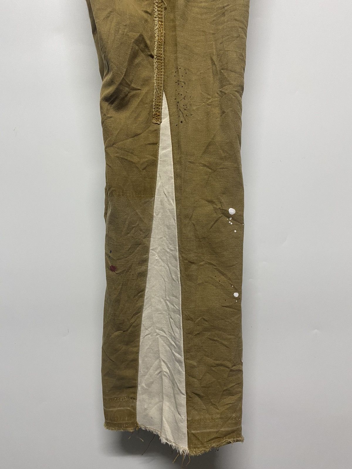 Japanese Brand × MNML MNML Japanese Brand Distressed Carpenter Bootcut Pants Size US 36 / EU 52 - 14 Thumbnail