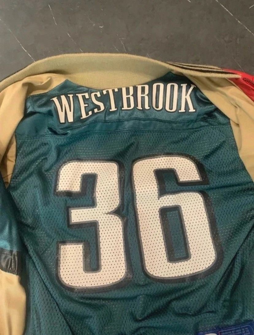 Vintage VintageReversible Reebok NFL Eagles Leather Jacket Westbrook Size US XS / EU 42 / 0 - 6 Thumbnail