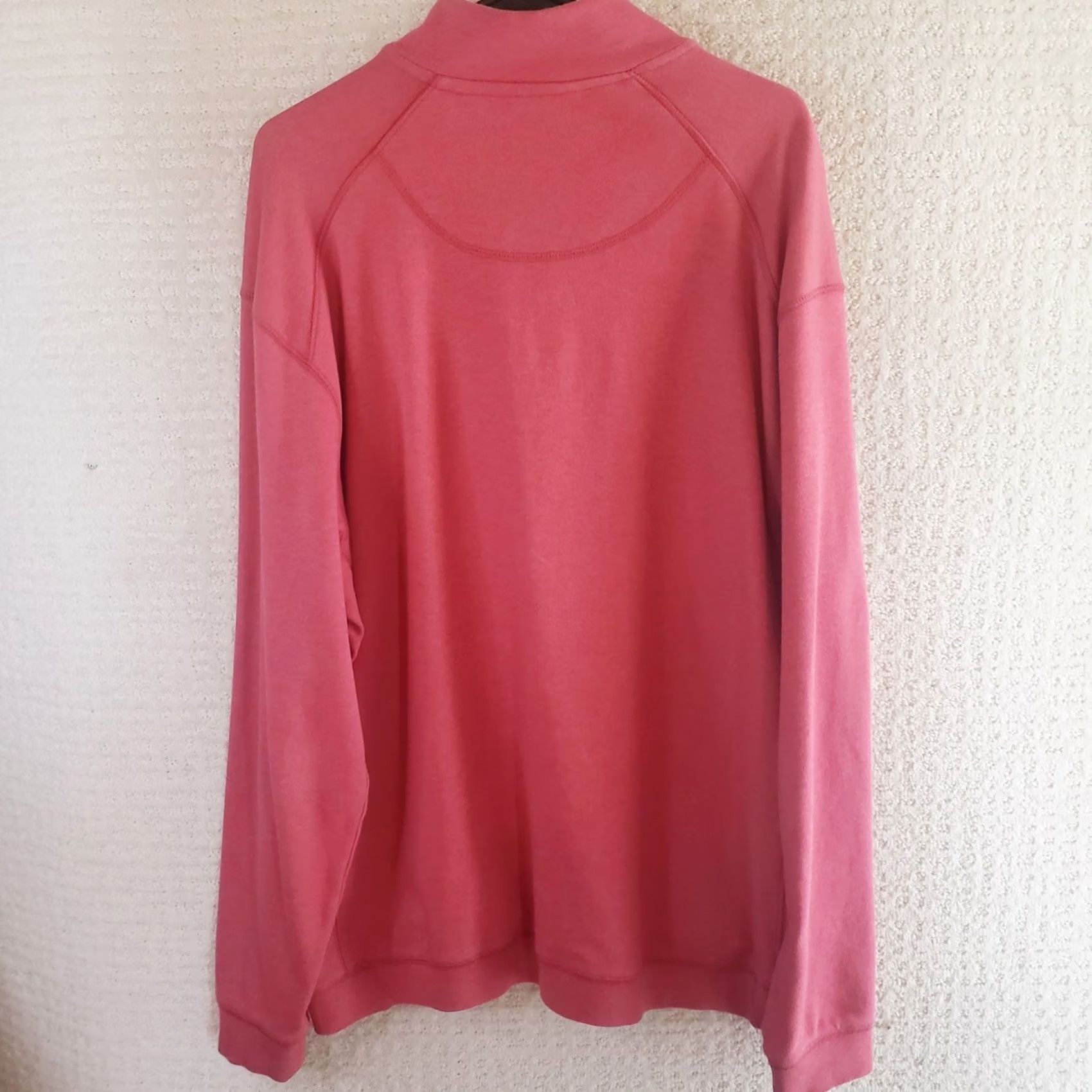 Pinko Southern Marsh Sweater Mens L Dark Pink 1/4 Zip Pullover Outdoor Golf Shirt Size US L / EU 52-54 / 3 - 7 Thumbnail