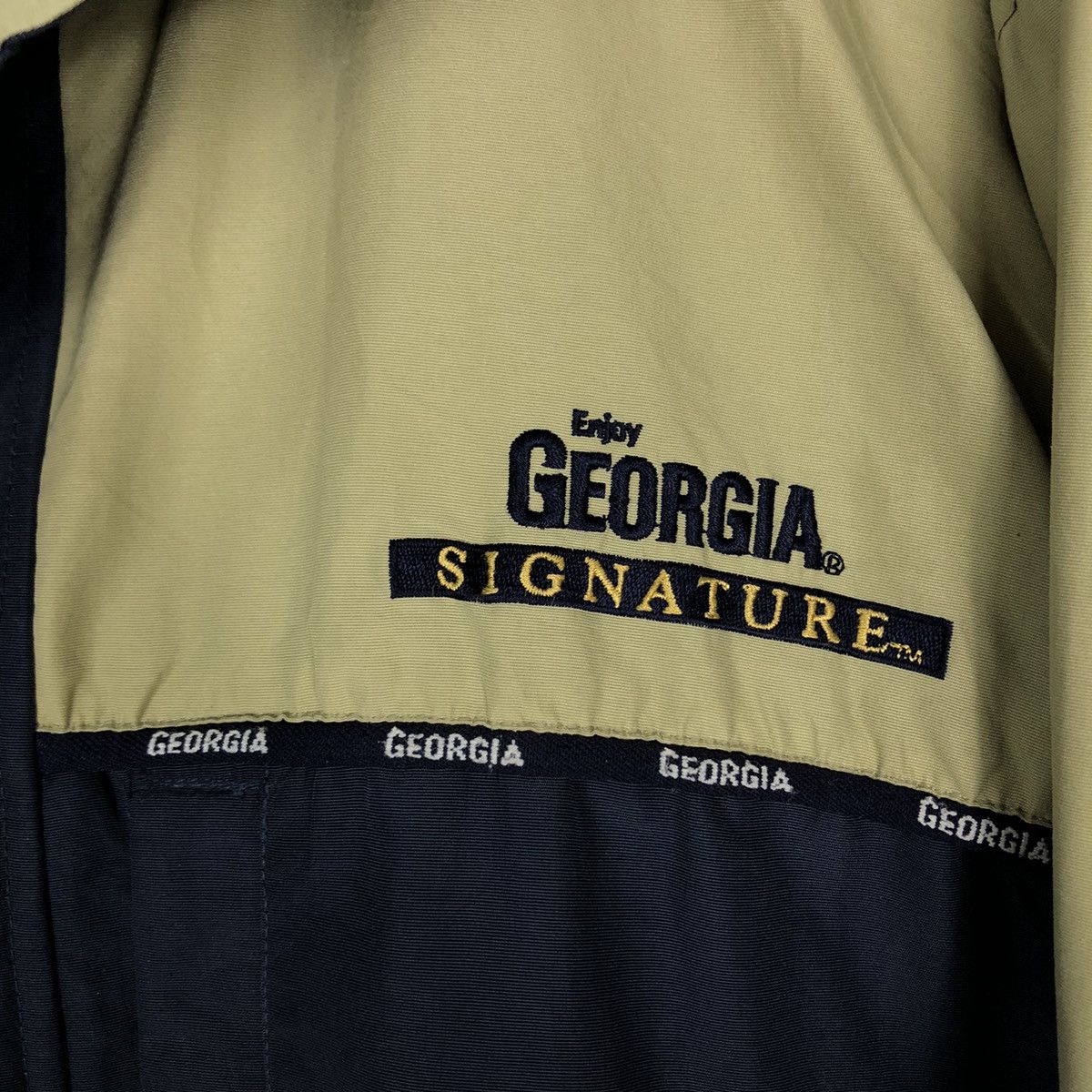 Japanese Brand 🔥Vintage Bomber Jacket Georgia Coffee Japan Made Size US M / EU 48-50 / 2 - 17 Thumbnail
