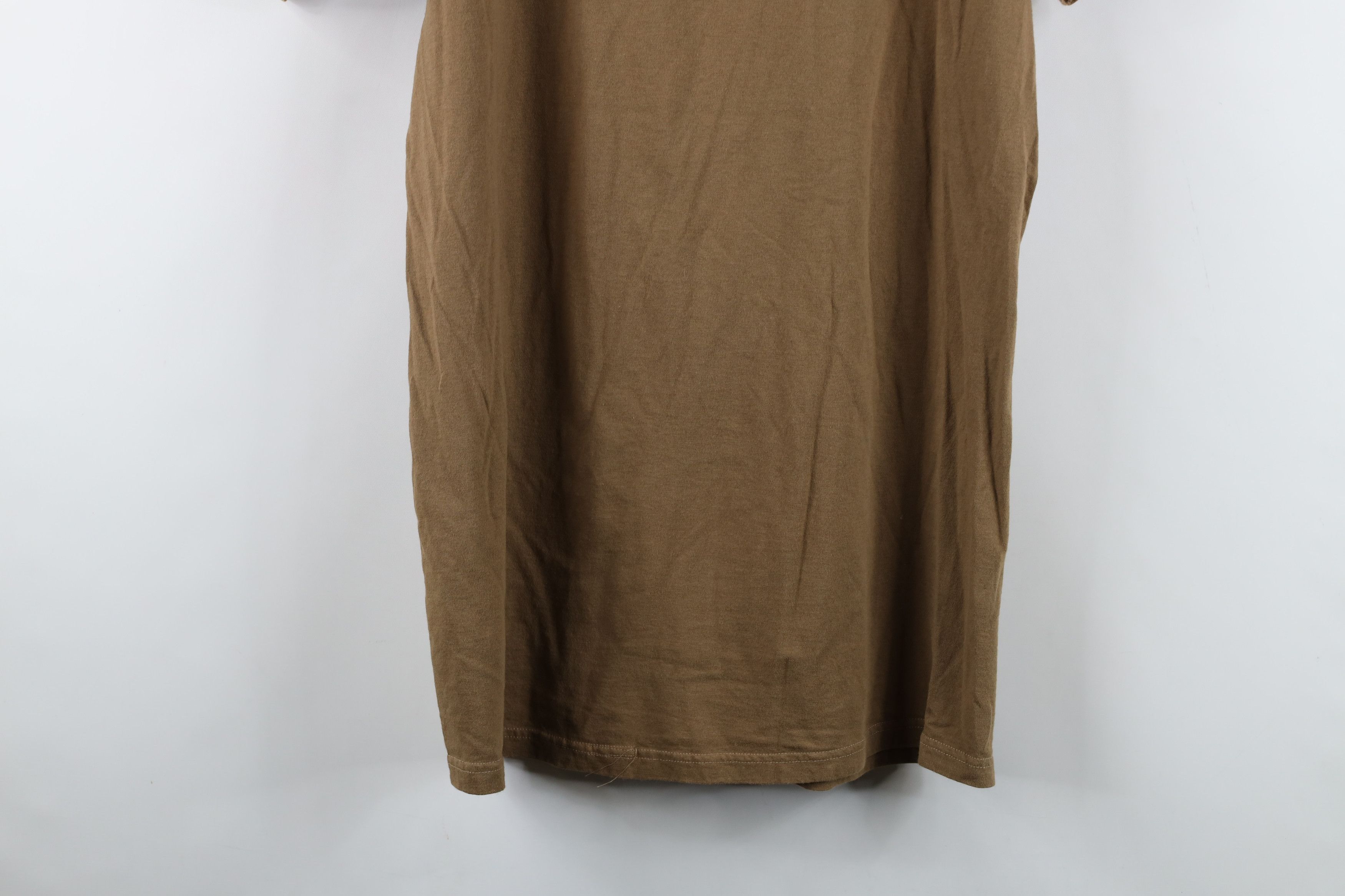 Vintage Vintage 90s Streetwear Blank Short Sleeve T-Shirt Cotton USA Size US L / EU 52-54 / 3 - 15 Thumbnail