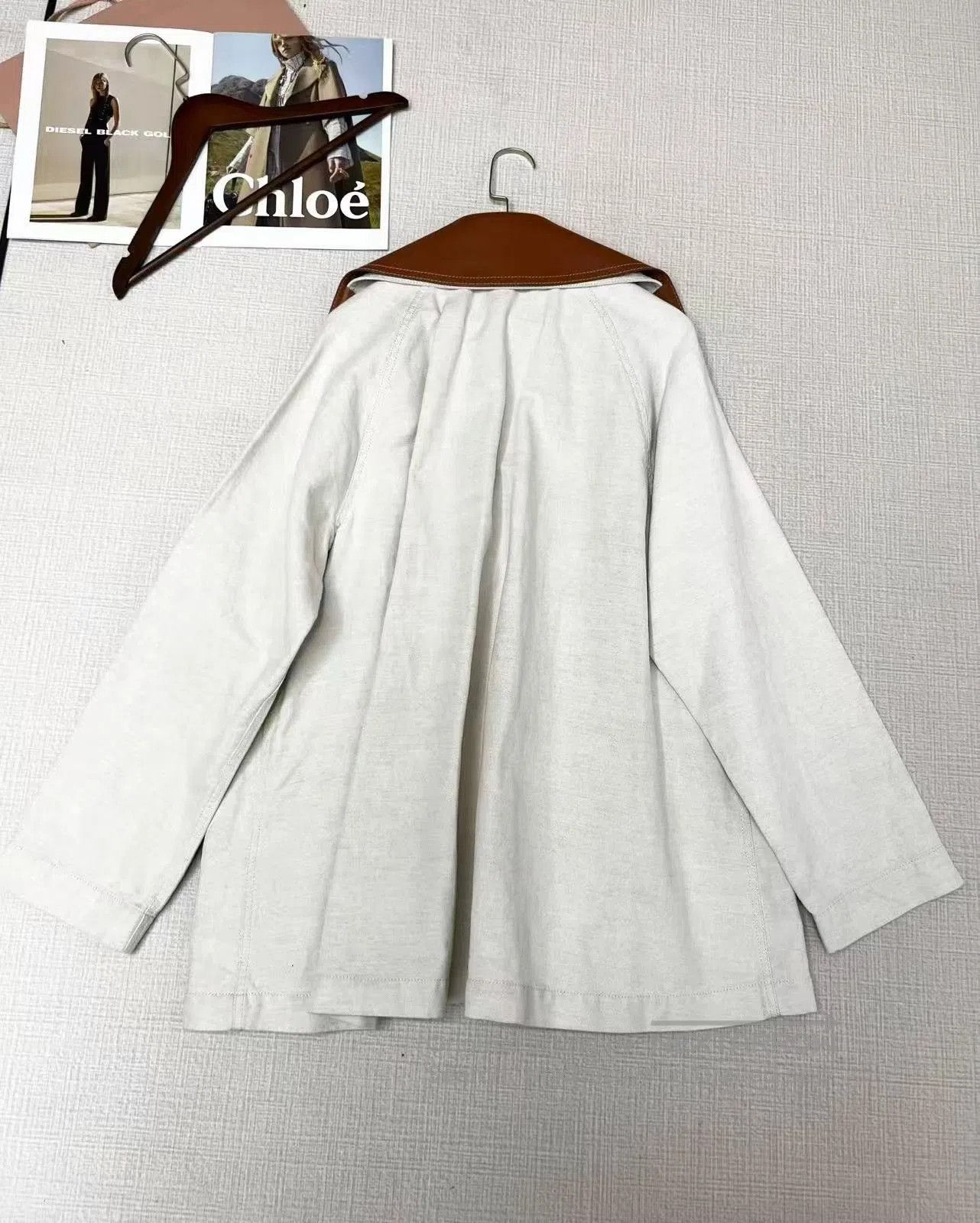 Loewe LOEWE Double-Breasted Detachable Collar Coat. Size US S / EU 44-46 / 1 - 2 Thumbnail