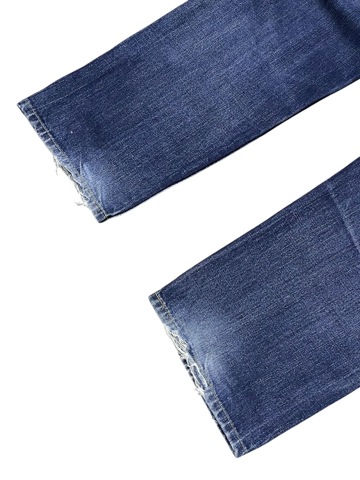 Edwin Rare Edwin 505 Z Selvedge Buckle Back Baggy Loose Jeans Size US 34 / EU 50 - 17 Thumbnail