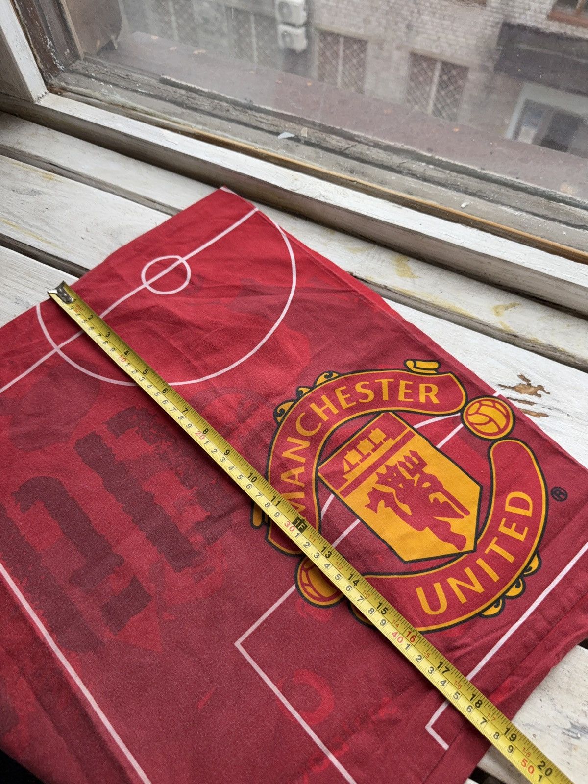 Other 90s Manchester United Pillow Cover Football Pitch Design Size ONE SIZE - 10 Thumbnail