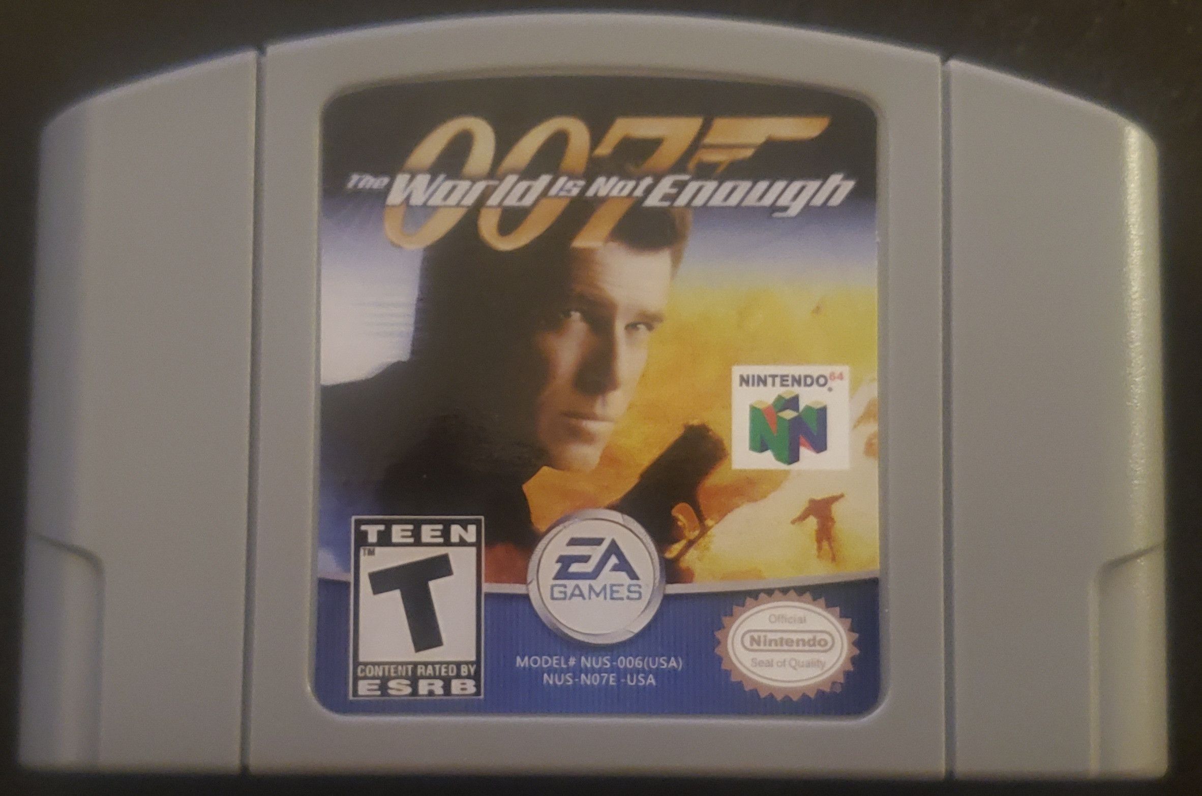 Nintendo 007 The World is Not Enough N64 Nintendo 64 Video Game Size ONE SIZE - 1 Thumbnail