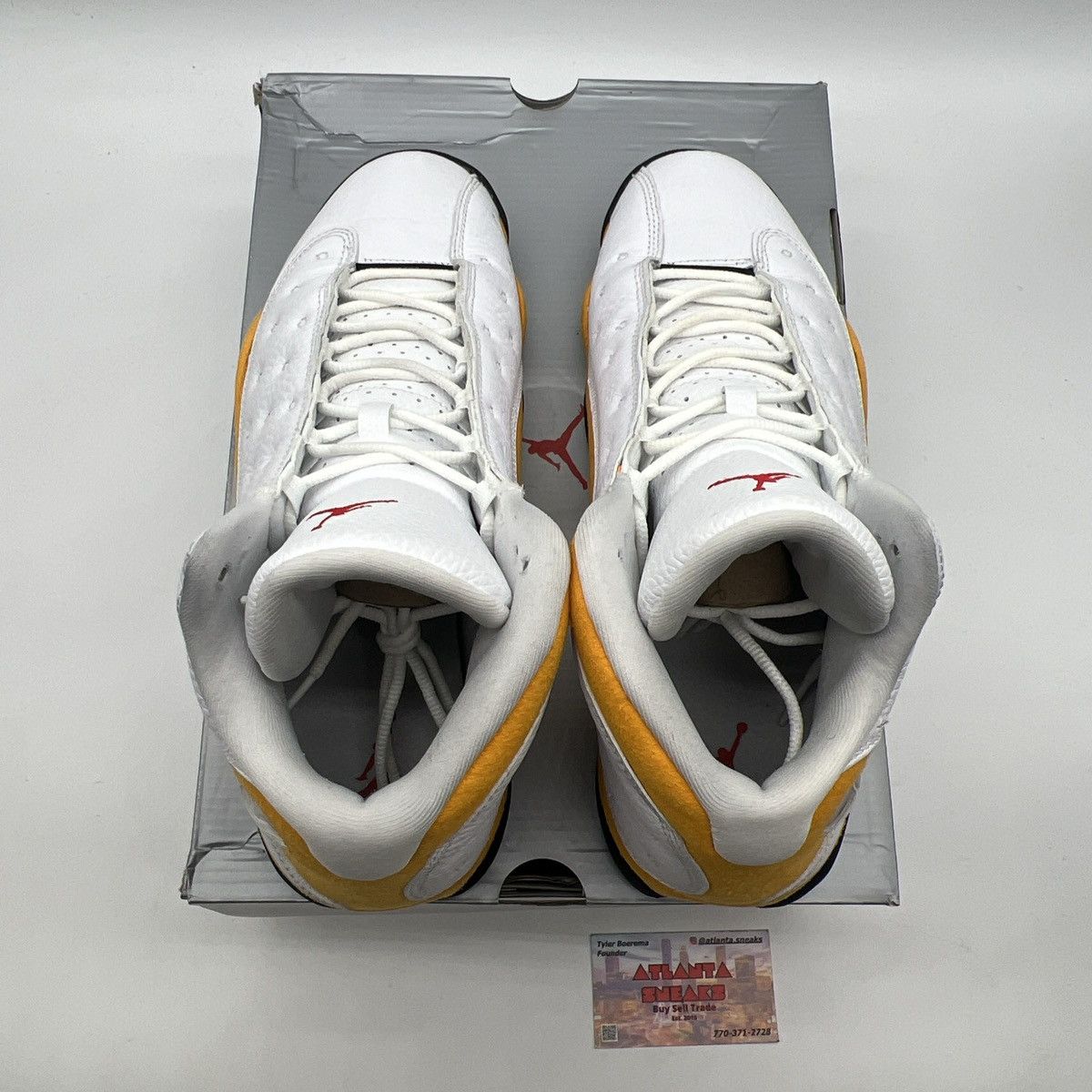 Jordan Brand Air Jordan 14 Del sol Size US 11.5 / EU 44-45 - 7 Thumbnail