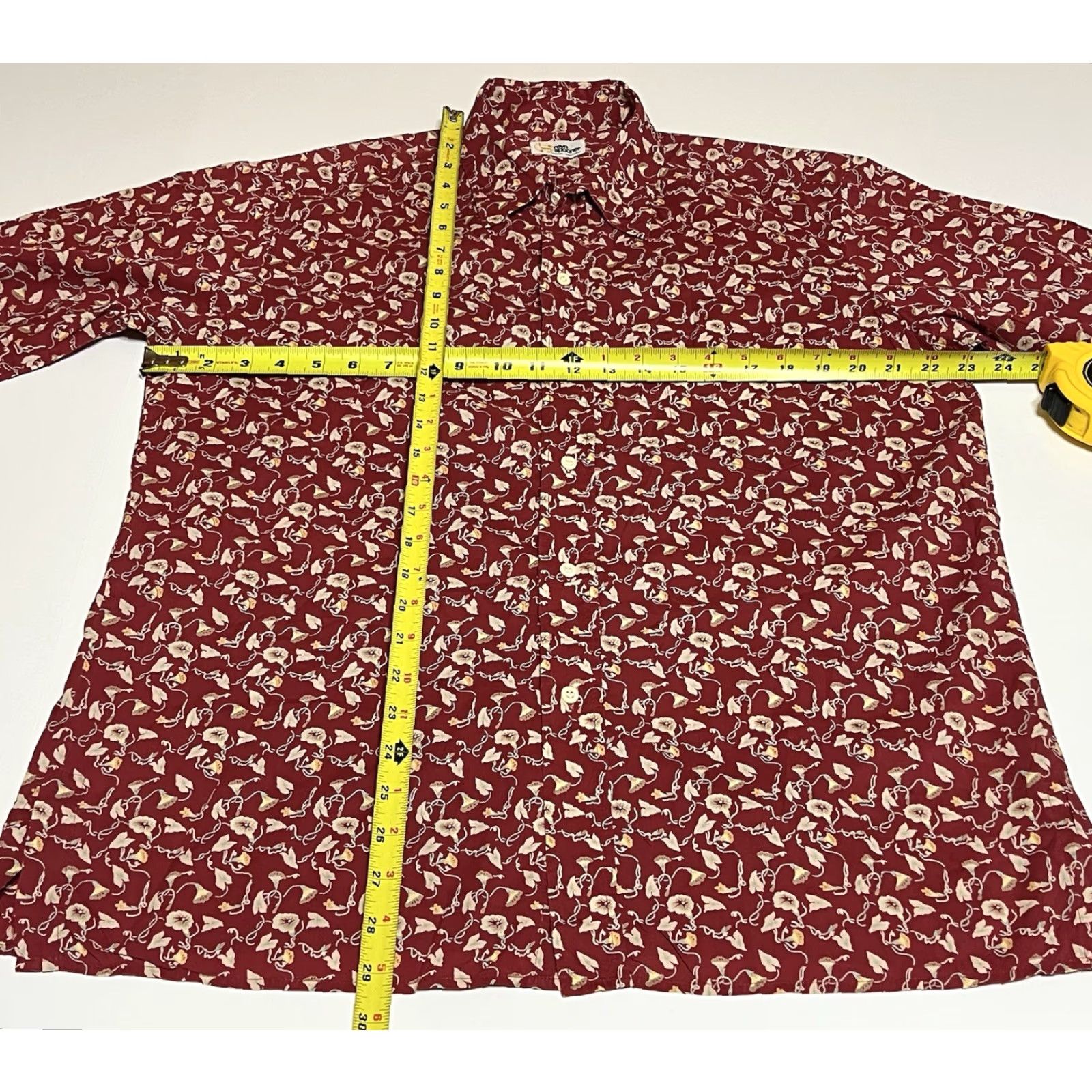 Reyn Spooner Reyn Spooner Men’s L Button-Up Collared Floral Print Aloha Hawaiian Shirt Size US L / EU 52-54 / 3 - 4 Thumbnail