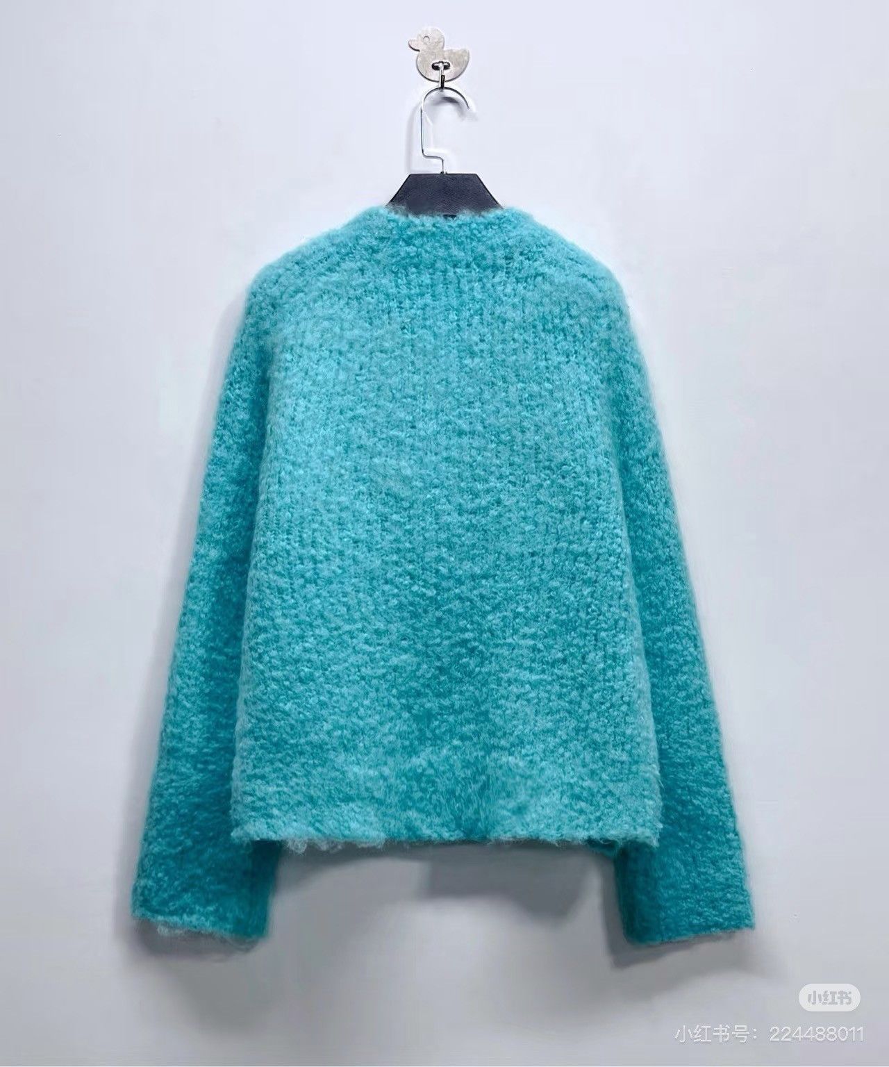 Maison Margiela Maison Margiela Aqua blue plush sweater 2501-Nextarrow Size M / US 6-8 / IT 42-44 - 6 Thumbnail