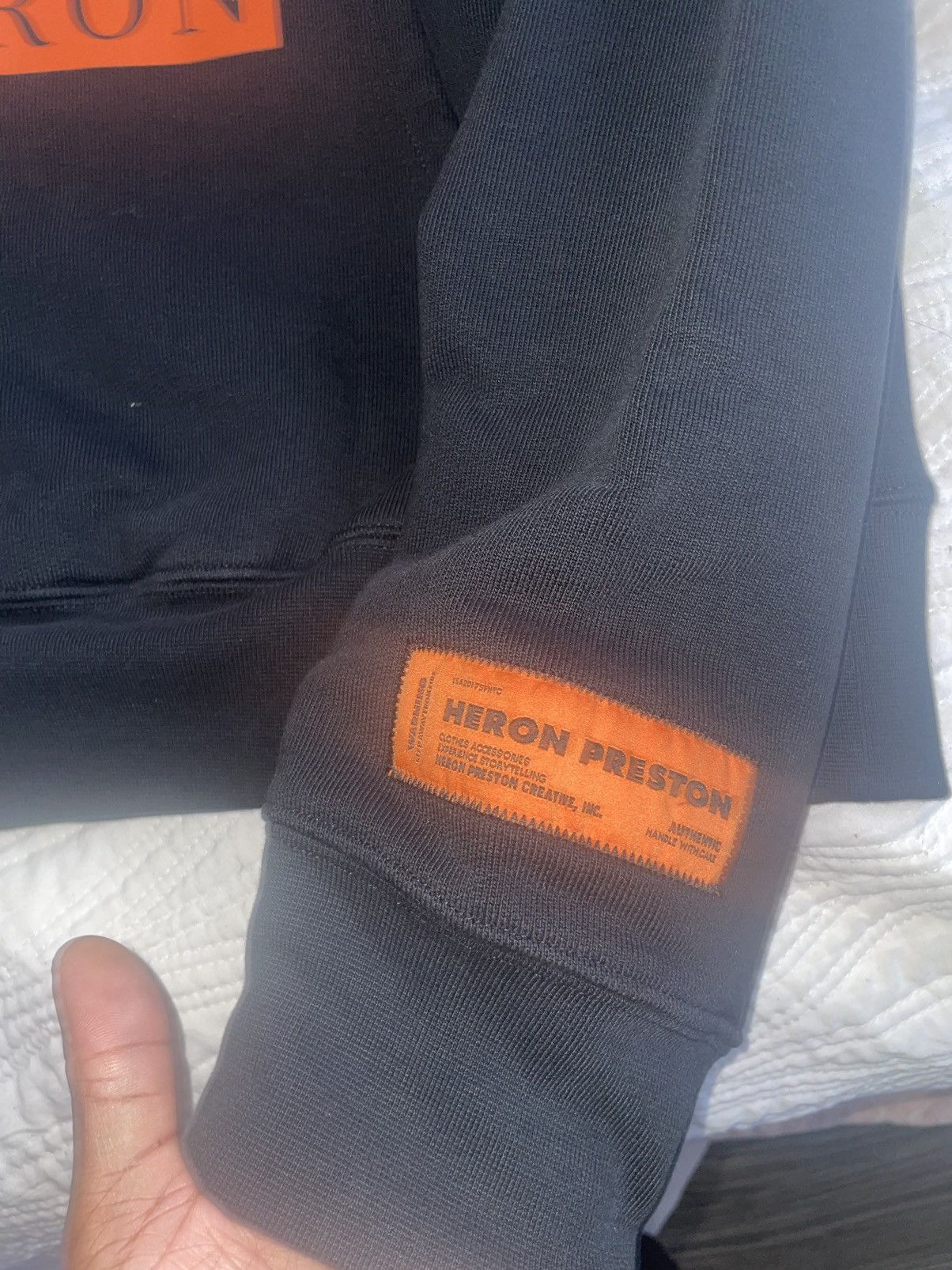 Heron Preston Heron Preston “Heron” Black Hoodie Size US XS / EU 42 / 0 - 3 Thumbnail