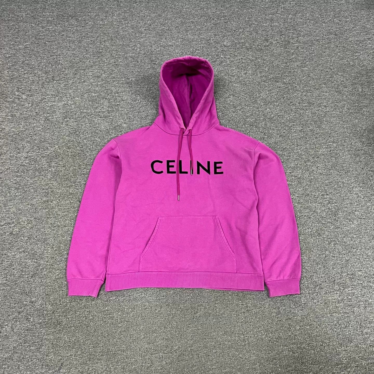 Celine Celine Large Logo Hoodie Size M / US 6-8 / IT 42-44 - 1 Thumbnail