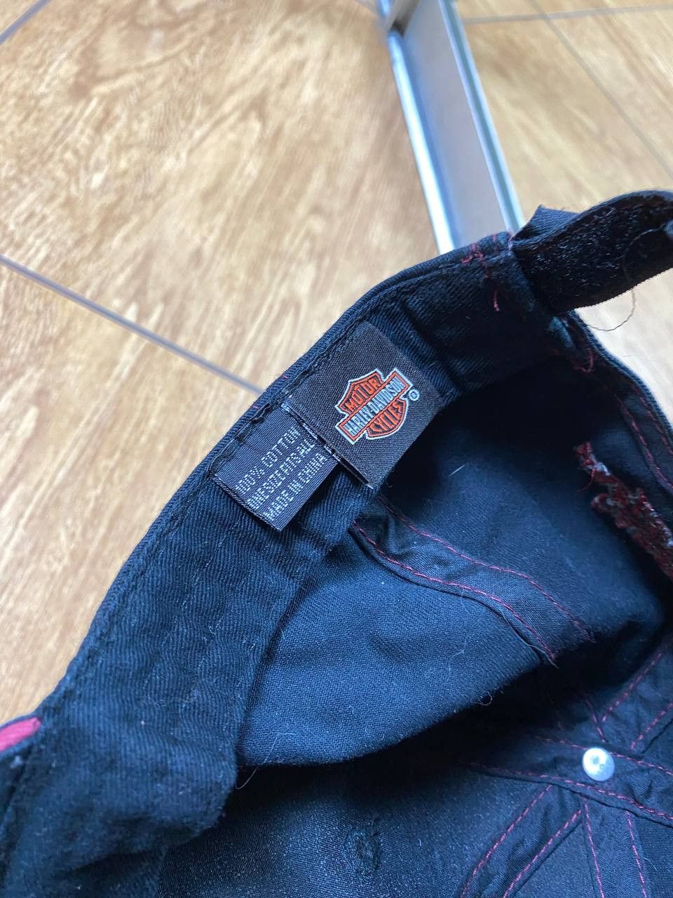 Harley Davidson Distressed Harley Davidson hat Size ONE SIZE - 2 Thumbnail