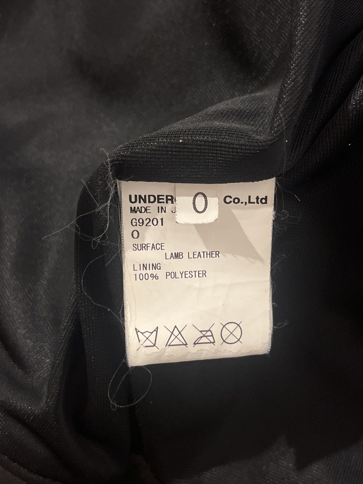 Bounty Hunter × Undercover Undercover x bounty hunter lamb skin leather jacket Size US S / EU 44-46 / 1 - 7 Thumbnail