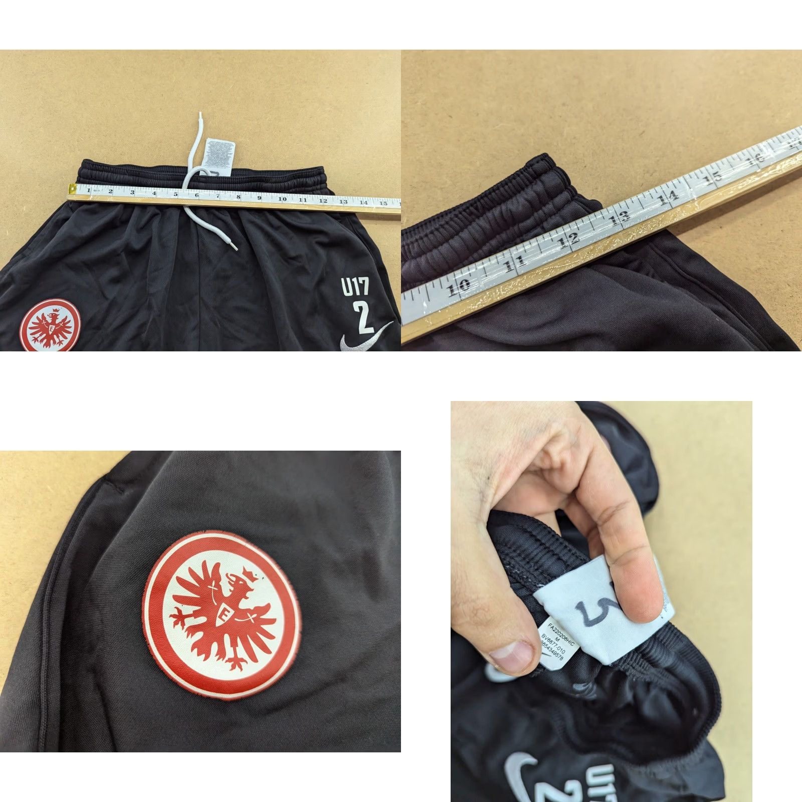 Nike Nike Eintracht Frankfurt 2023-2024 Track Pants M Football Training Pants Nike Size US 31 - 8 Thumbnail