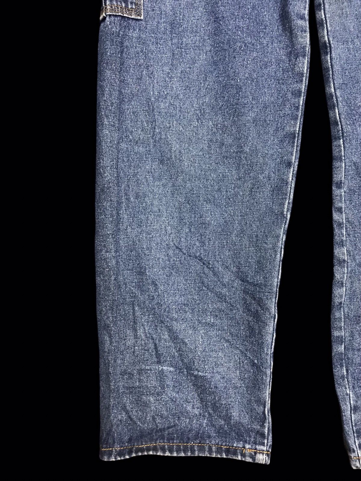 Japanese Brand 💥BAGGY💥WAKE JEANS BAGGY EXTRA LONG DENIM F353 Size US 26 / EU 42 - 16 Thumbnail