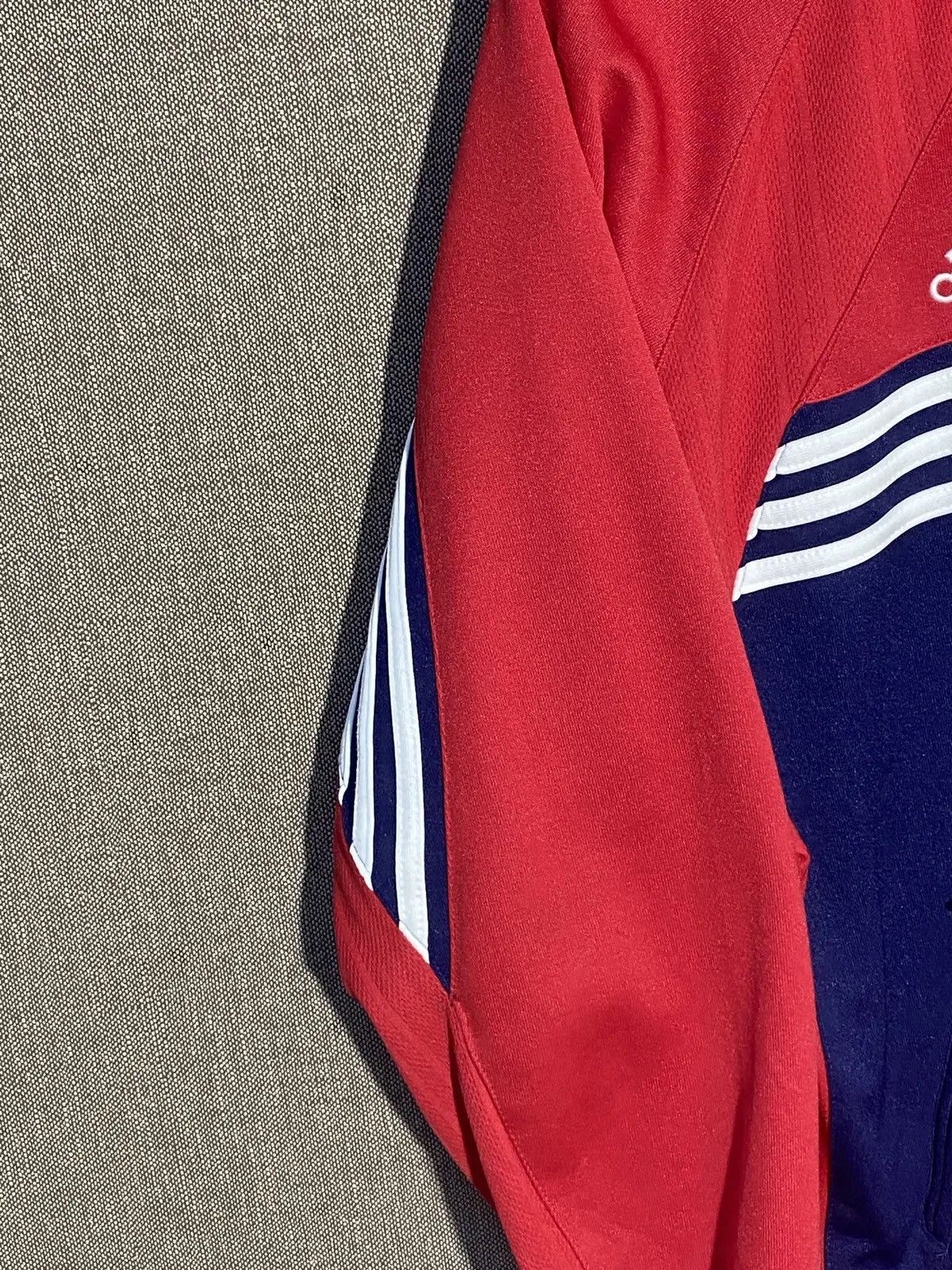 Adidas 90s Vintage F.C Bayern Munchen x Adidas Junior Zipped Jacket Size US S / EU 44-46 / 1 - 3 Thumbnail