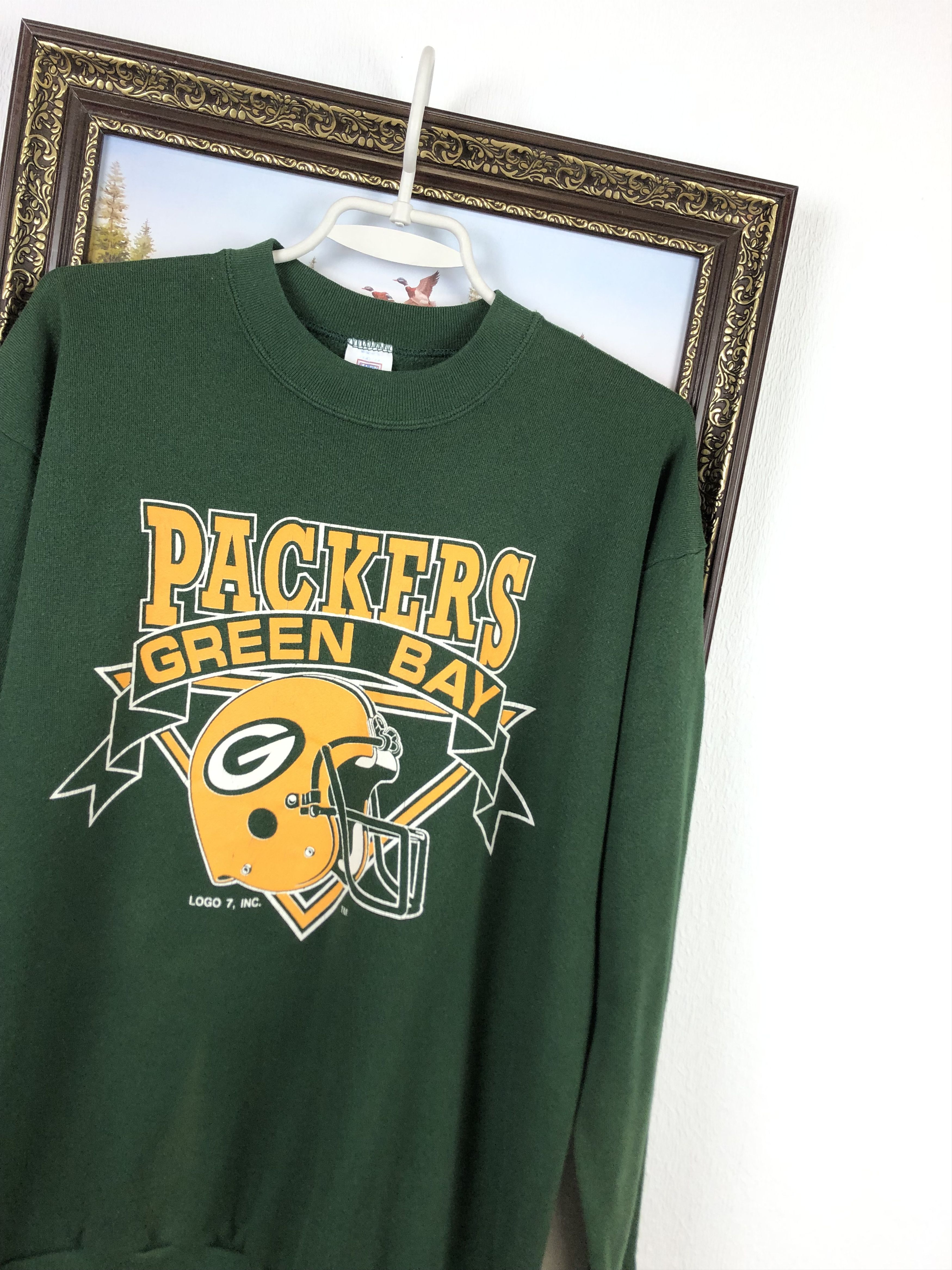 NFL Vintage 90's Green Bay Packers Sweatshirt Crewneck NFL Rare Size US L / EU 52-54 / 3 - 4 Thumbnail