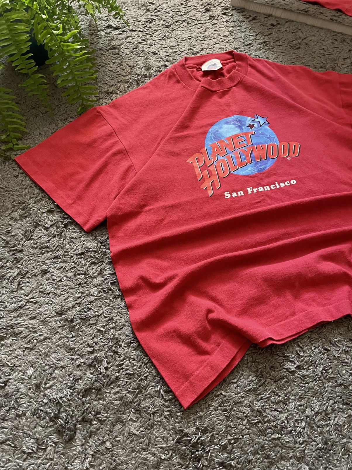 Planet Hollywood × Vintage 90s Planet Hollywood Vintage T-Shirt San Francisco Y2k Rare Size US L / EU 52-54 / 3 - 6 Thumbnail