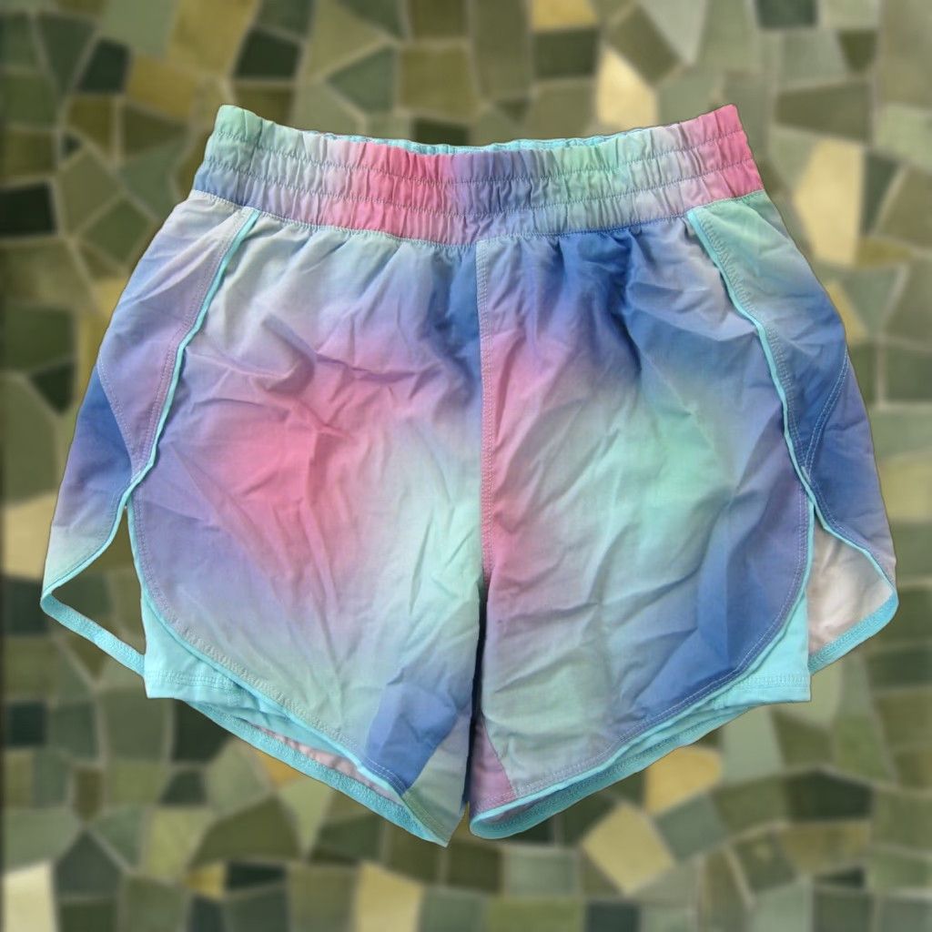 Avia Avia Women Short Blue Tie Dye Built In Liner Run Workout Shorts Small Avia Purple Pink Blue Tie Dye Built In Liner Running Workout Shorts Women Small Size 28" / US 6 / IT 42 - 1 Thumbnail