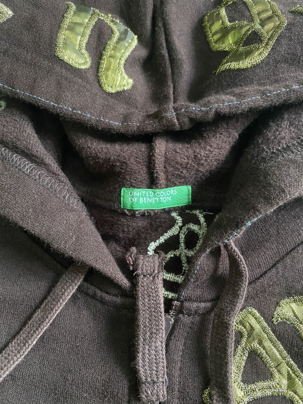 United Colors Of Benetton Revenge Amourous Souvenic Style zip up Hoodie Size US L / EU 52-54 / 3 - 7 Thumbnail