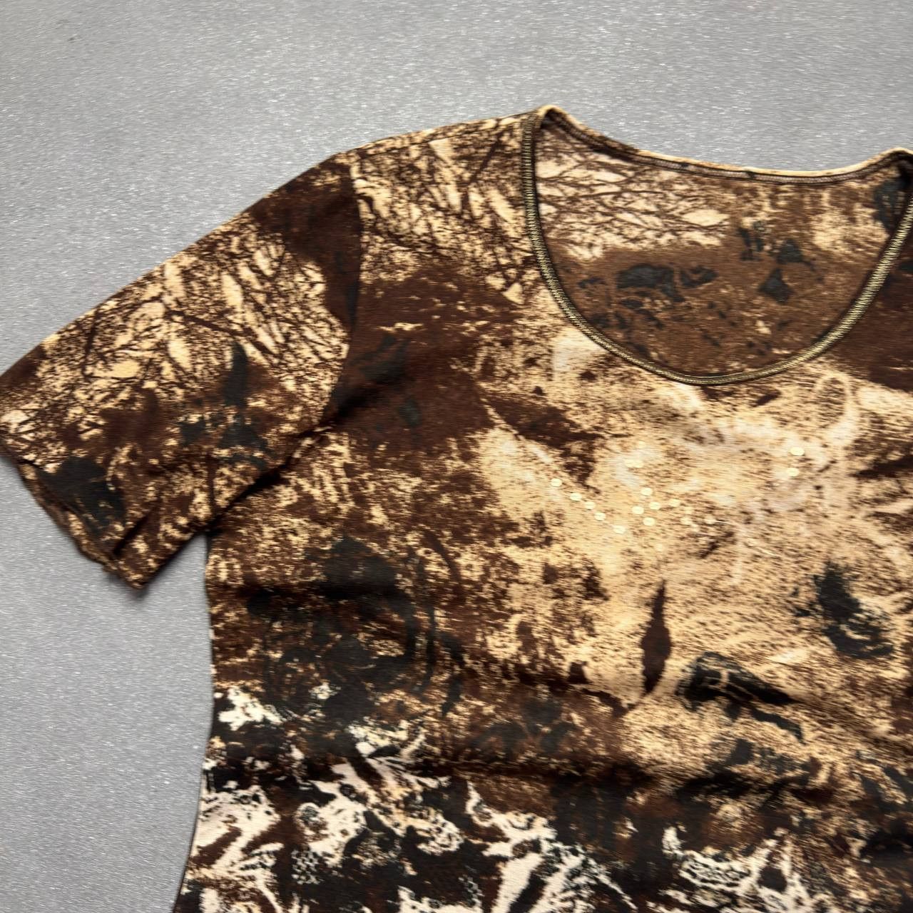 Japanese Brand × Vintage Amazing Vintage Avant Garde T-Shirt Size M / US 6-8 / IT 42-44 - 2 Thumbnail