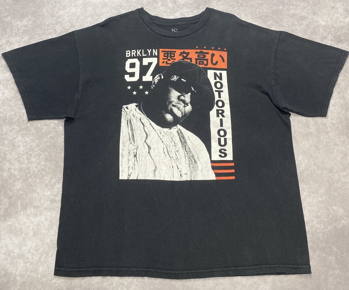 Vintage Vintage 1997 The Notorious B. I. G. Japanese Brooklyn Tee Size US XXL / EU 58 / 5 - 2 Thumbnail