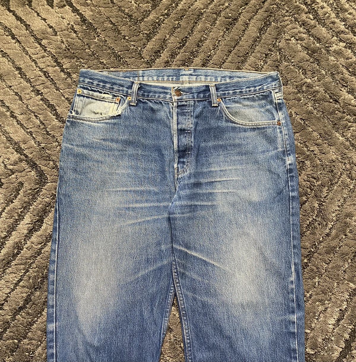 Levi's Vintage Blue Levi’s Straight Leg Jeans Trousers Basic 582 Size US 36 / EU 52 - 3 Thumbnail