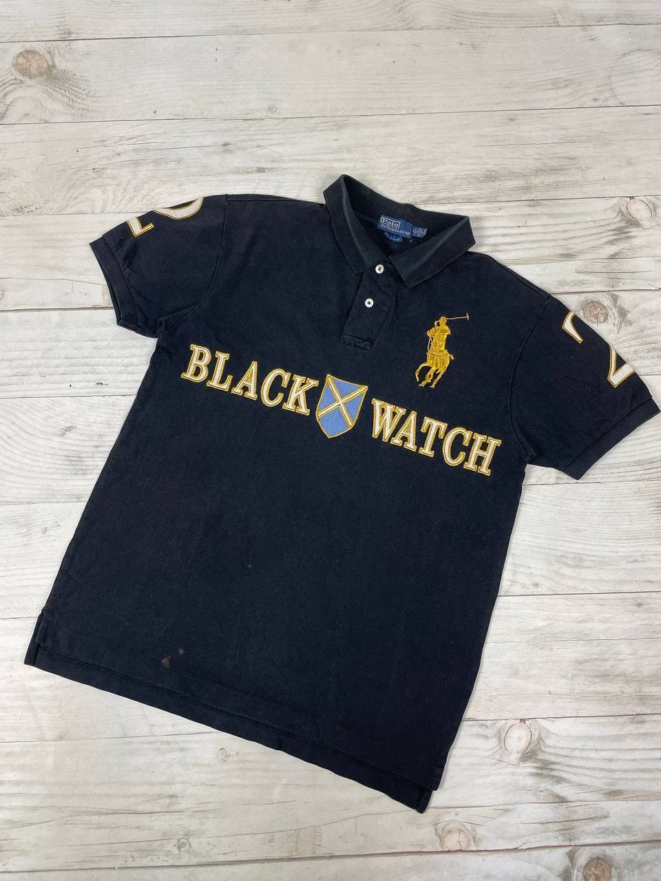 Polo Ralph Lauren Vintage Polo Ralph Lauren Blackwatch Rugby Shirt Big Pony Size US XL / EU 56 / 4 - 1 Thumbnail