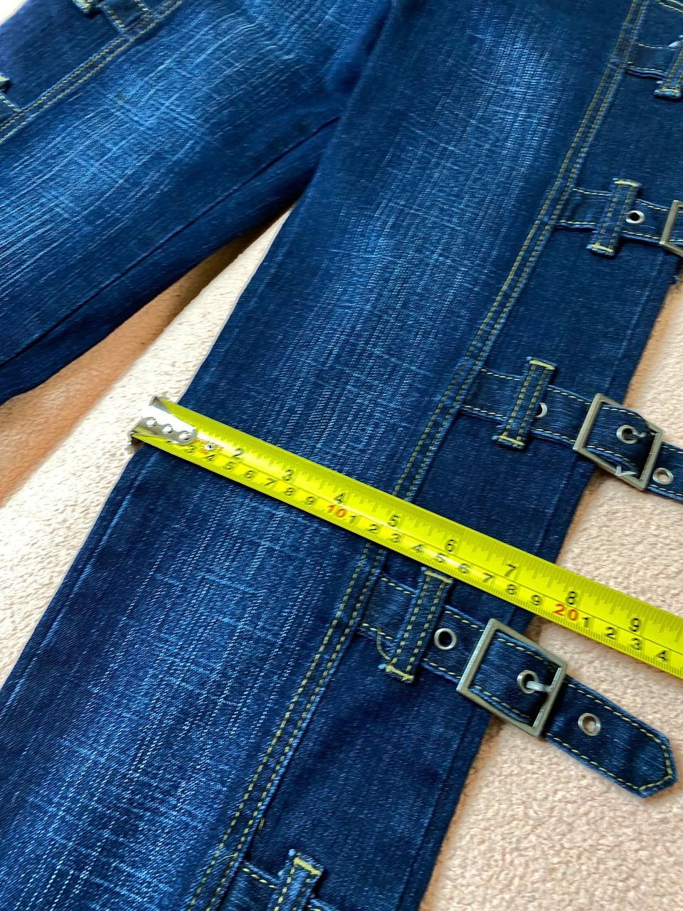 Japanese Brand Vintage Jeans Y2K Grunge Low Rise Bootcut Denim Jeans Size 25" / US 0 / IT 36 - 5 Thumbnail