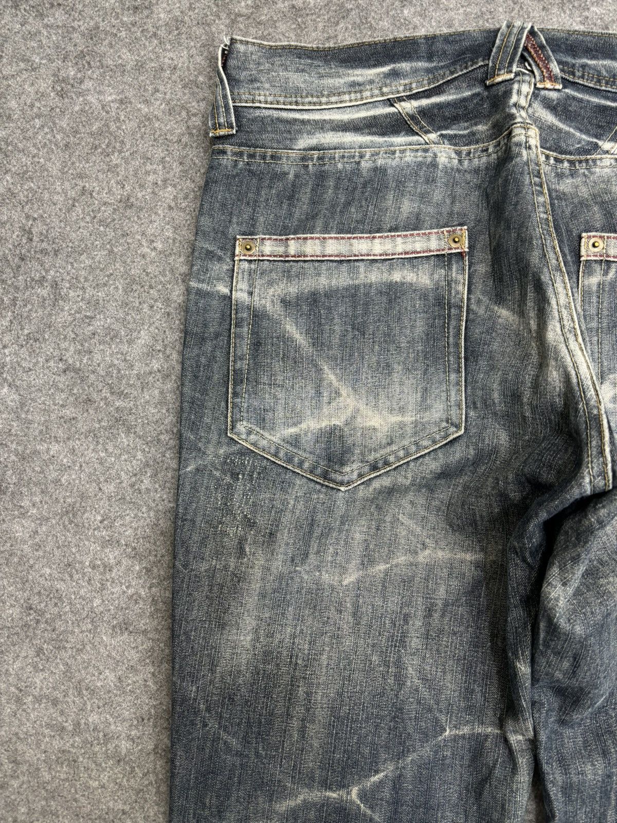 Seditionaries 💥Crazy Fades Superubis Valetta Mild Denim F565 Size US 32 / EU 48 - 11 Thumbnail