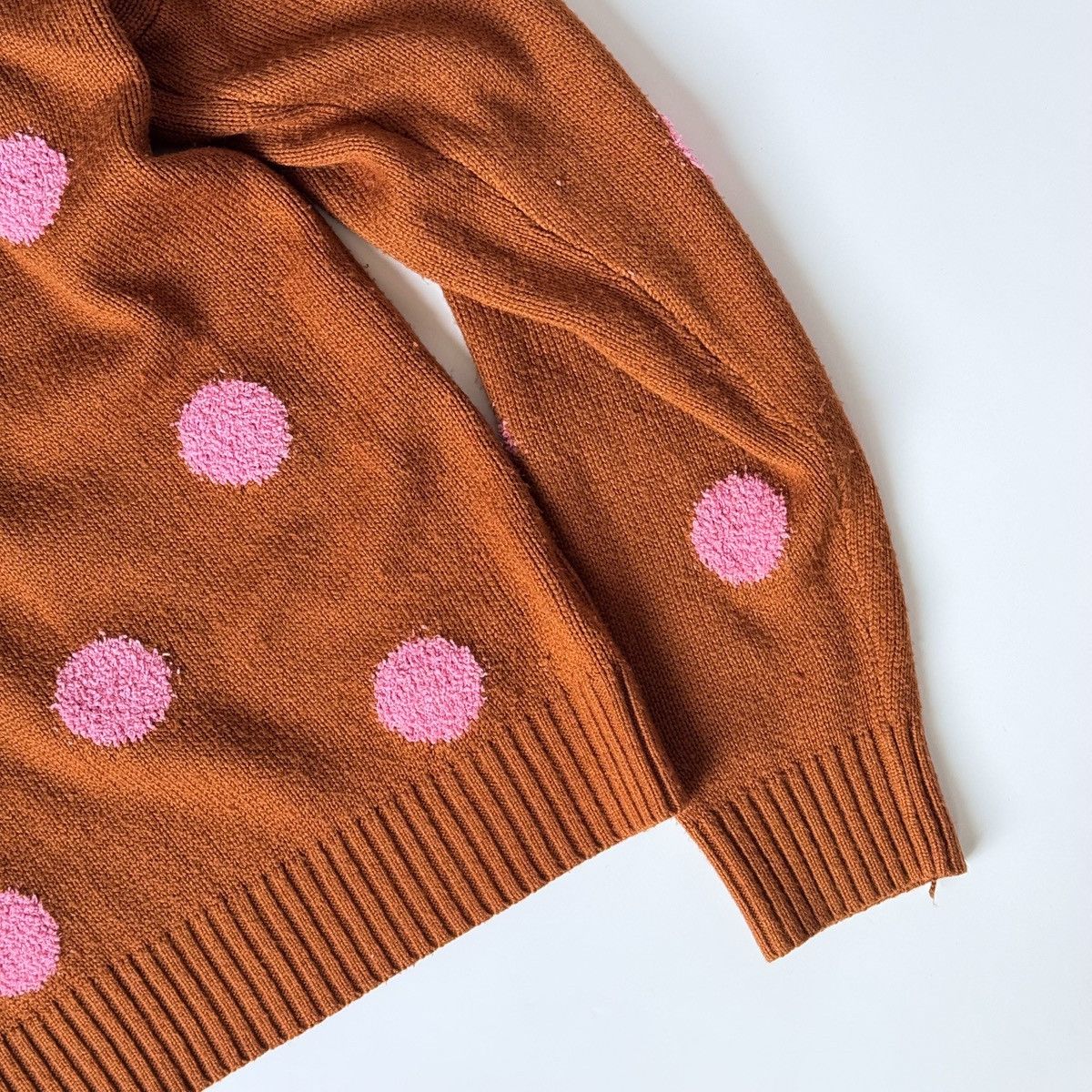 Brain Dead Brain Dead Polka Pile Crewneck Sweater Size US L / EU 52-54 / 3 - 8 Thumbnail