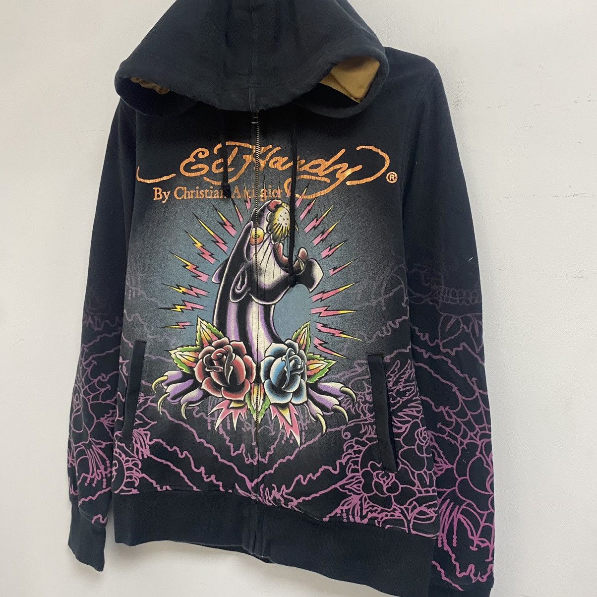 Christian Audigier Brand New Ed Hardy hoodie Medium Size US M / EU 48-50 / 2 - 2 Thumbnail