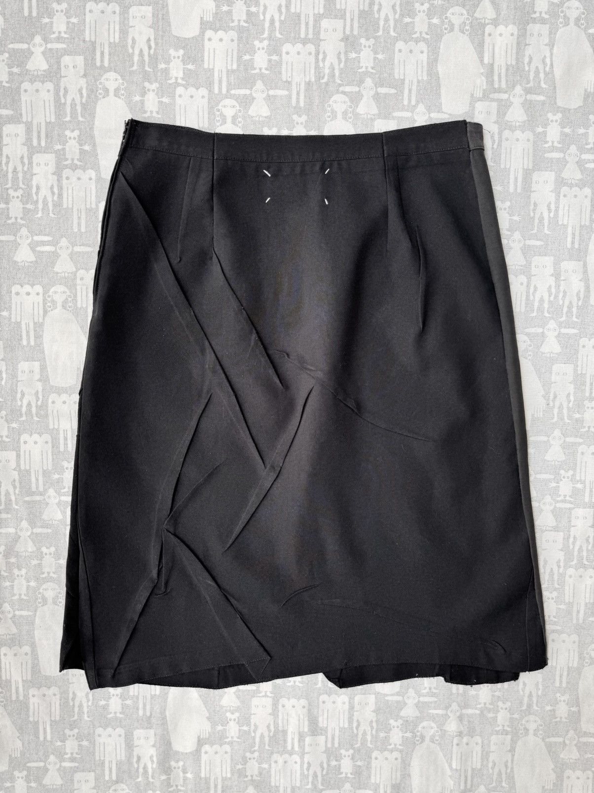 Maison Margiela Maison Martin Margiela AW01 Artisanal Compressed Skirt Size 27" / US 4 / IT 40 - 7 Thumbnail