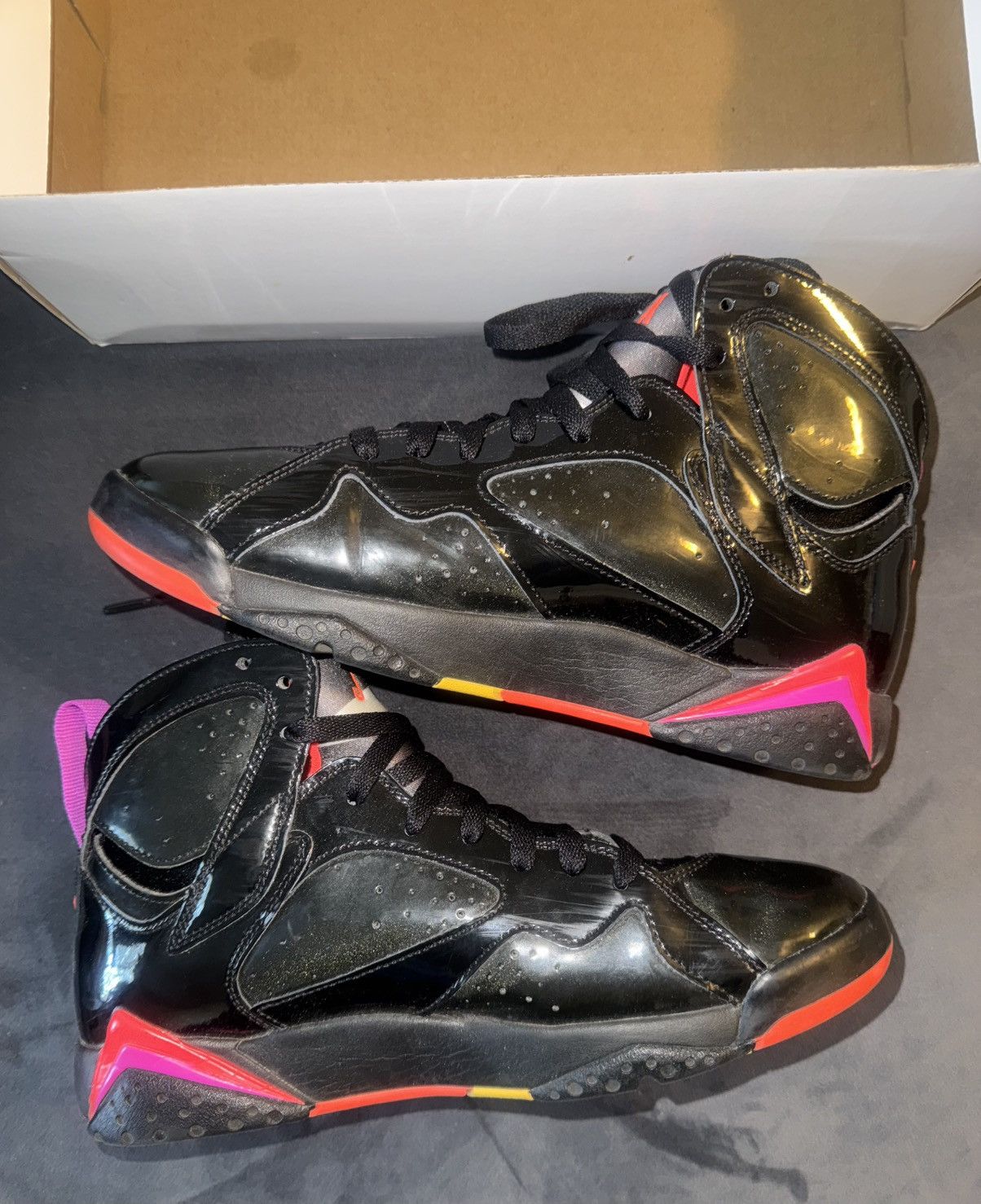 Jordan Brand Jordan 7 Retro ‘Black Patent’ Size 8.5M Size US 8.5 / EU 41-42 - 2 Thumbnail