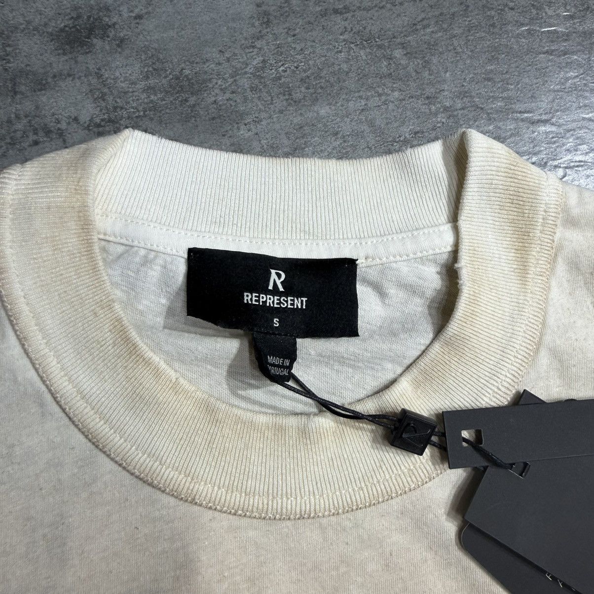 Represent Clo. Represent Reversible Living Legacy T-Shirt - Washed Ecru Size US S / EU 44-46 / 1 - 5 Thumbnail