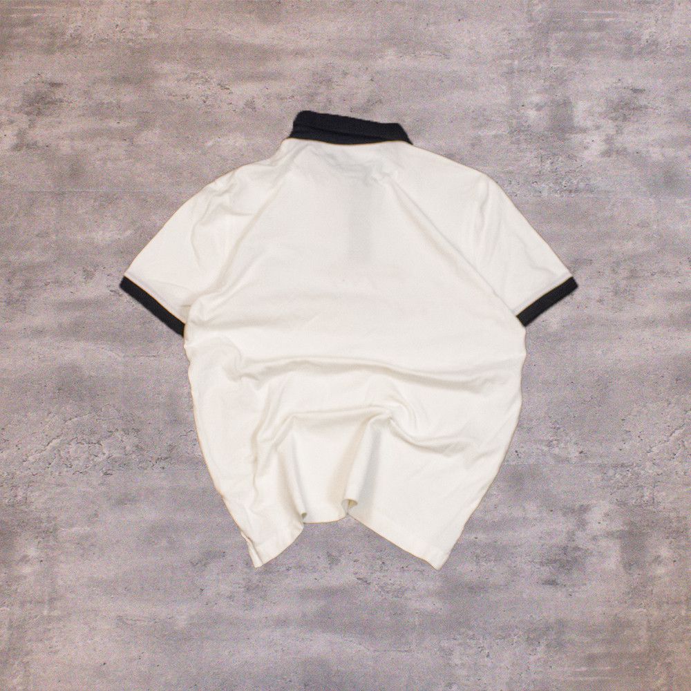 Tommy Hilfiger Vintage VTG Y2K 2000's 00's Tommy Hilfiger White Polo Shirt Size US M / EU 48-50 / 2 - 2 Thumbnail