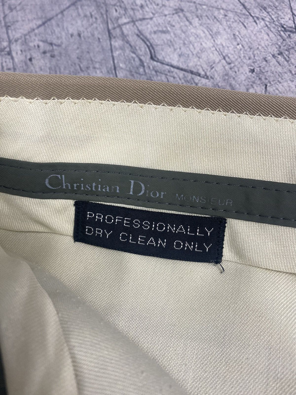Christian Dior Monsieur × Vintage Vintage 90s Christian Dior Suit Pants Luxury rare Size US 34 / EU 50 - 19 Thumbnail