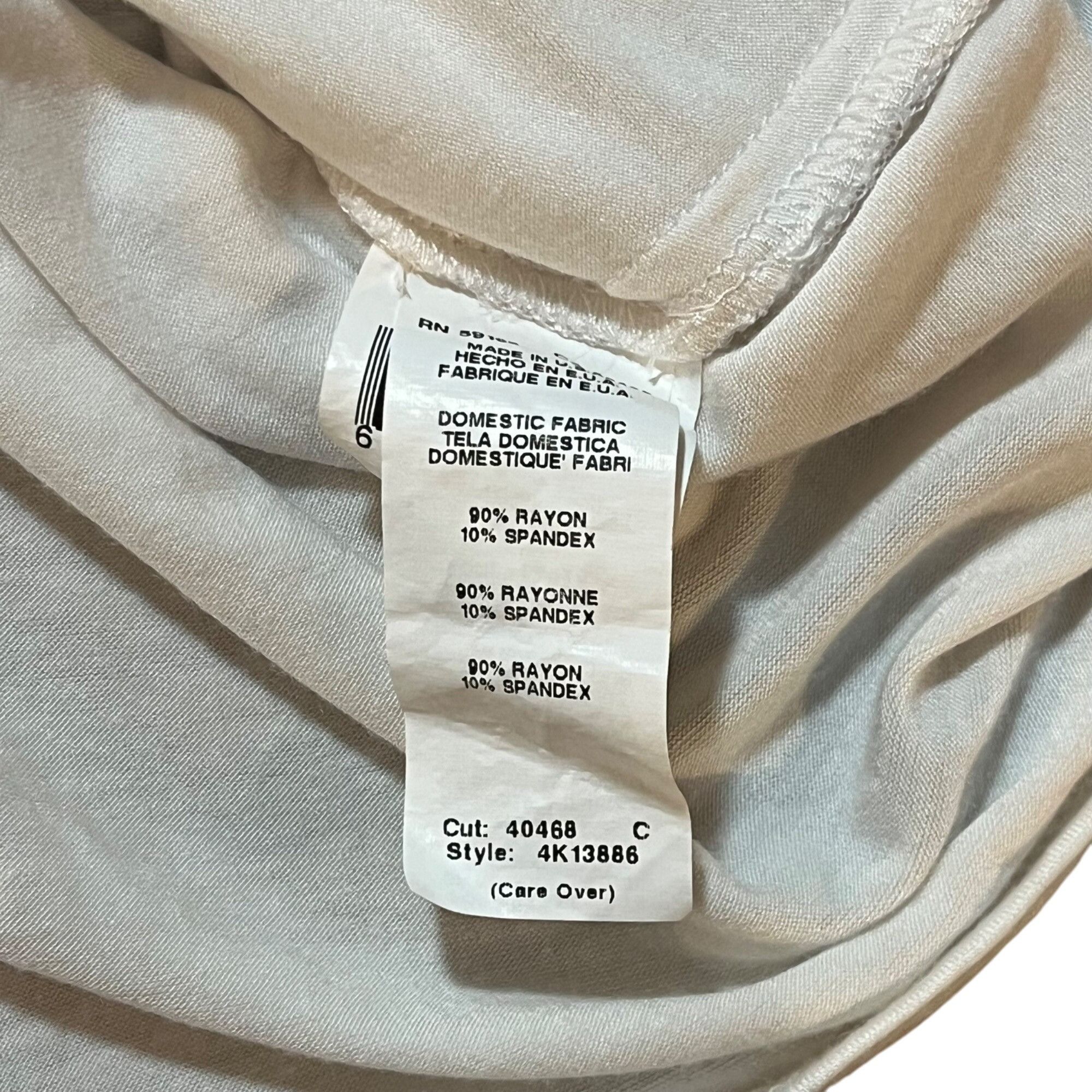 Other Karen by Karen Kane Cream S Tee – Lightweight Minimalist Bot Size S / US 4 / IT 40 - 7 Thumbnail