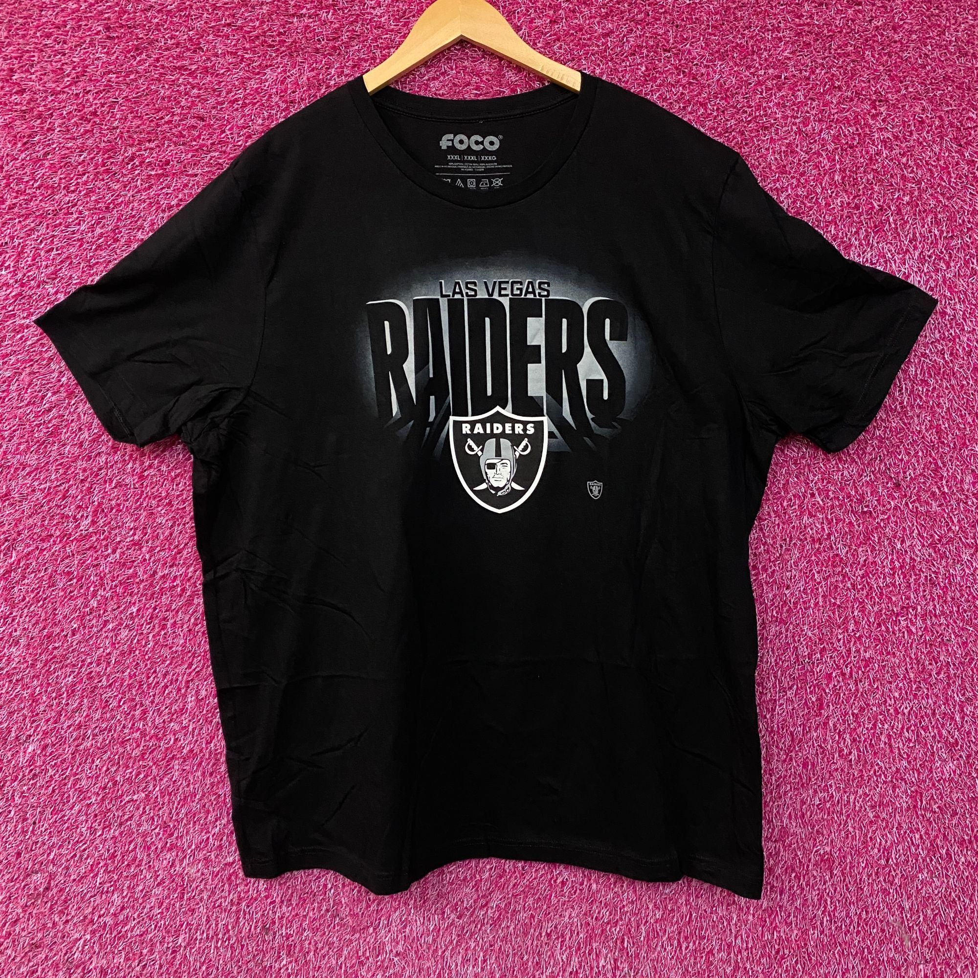 Other FOCO NFL Las Vegas Raiders Logo Graphic T-Shirt 3XL Size US XXL / EU 58 / 5 - 1 Thumbnail