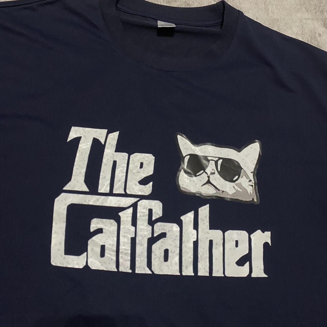 Other Navy blue The Catfather graphic tee Size US XL / EU 56 / 4 - 2 Thumbnail