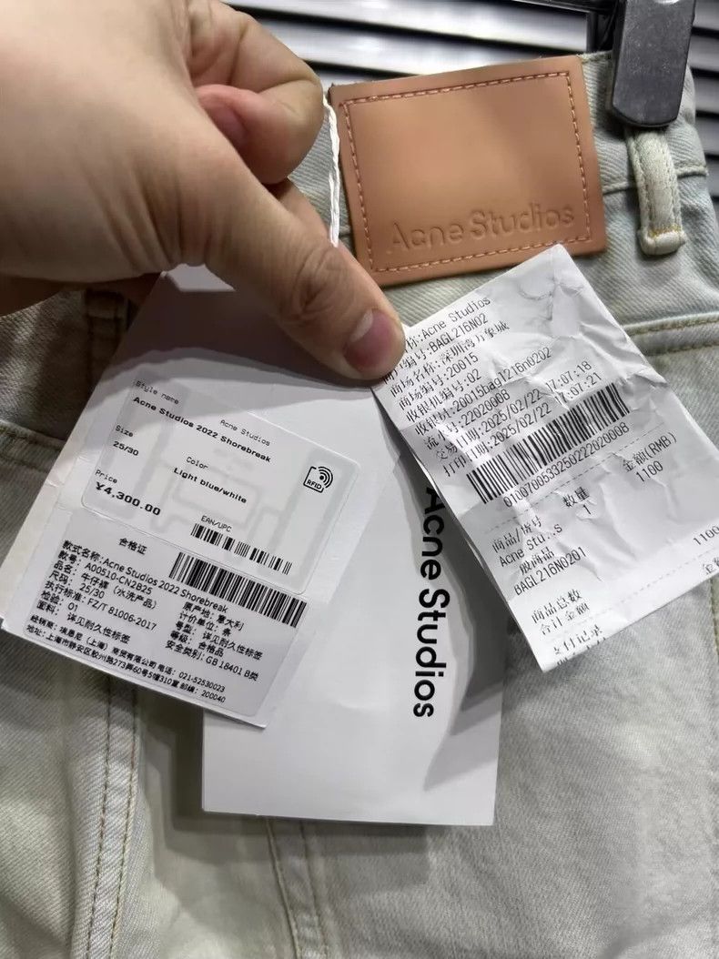 Acne Studios acne studios Knee erosion destroys jeans 2503-Nextarrow Size US 30 / EU 46 - 3 Thumbnail
