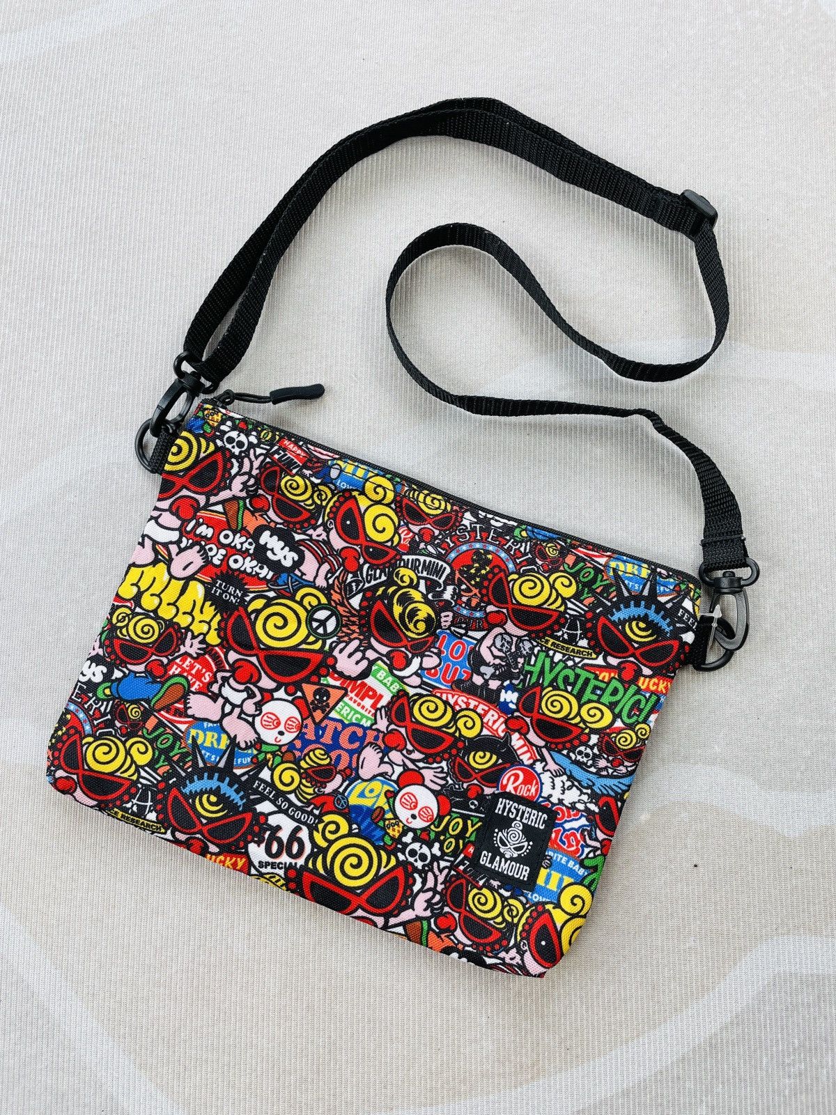 Hysteric Glamour × Japanese Brand Hysteric Glamour Fullprint Sachoche Sling Bag (BA7) Size ONE SIZE - 1 Thumbnail