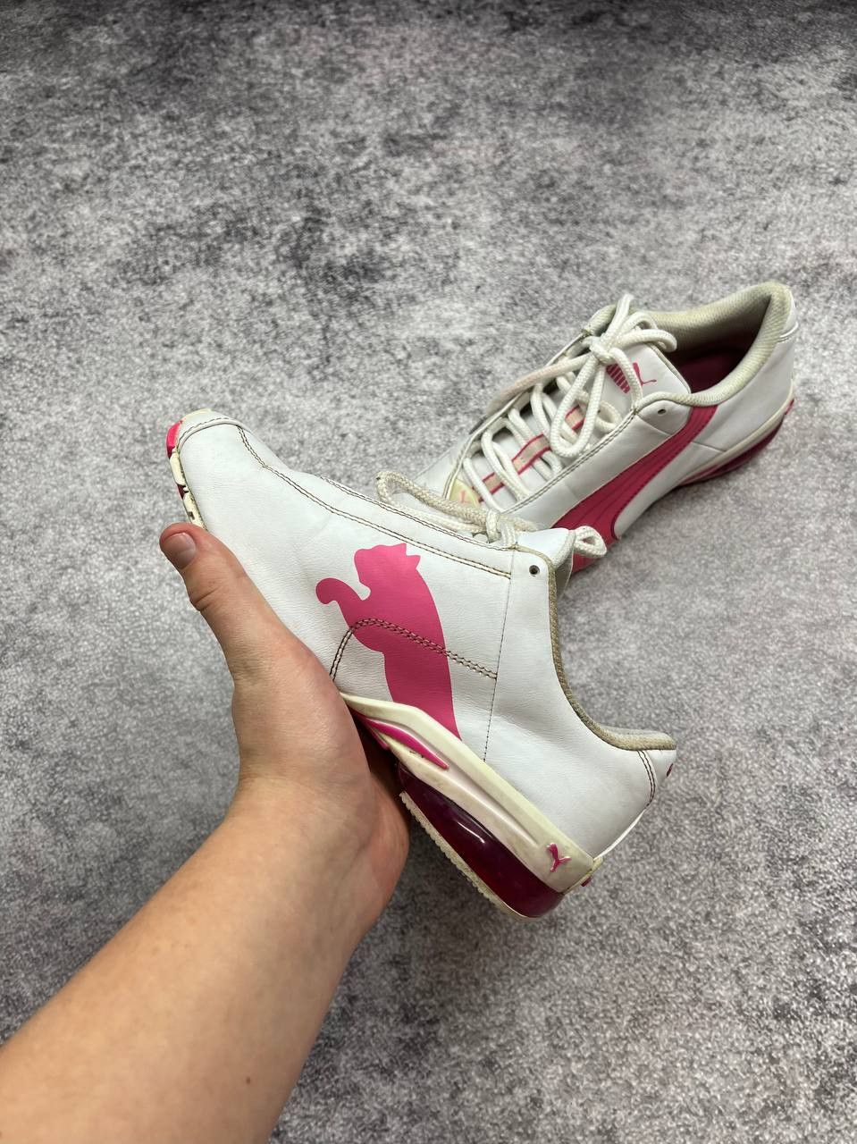 Puma Vintage Puma Cell Futuristic Y2K Leather Shoes Size US 7 / IT 37 - 4 Thumbnail