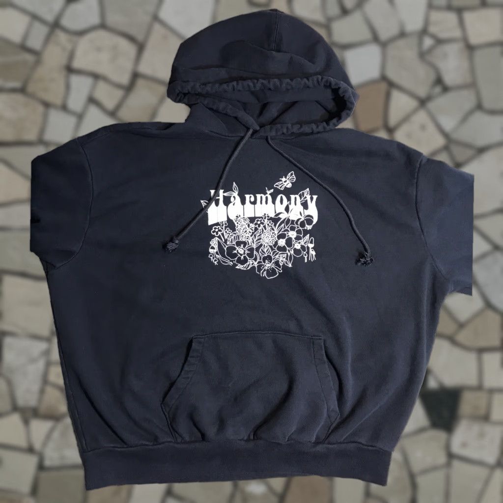 Levi's Levi's Hoodie Women's Black S Oversized Dream Harmony Graphic Prism Day Long Sleeve Pullover Casual Activewear Size S / US 4 / IT 40 - 1 Thumbnail