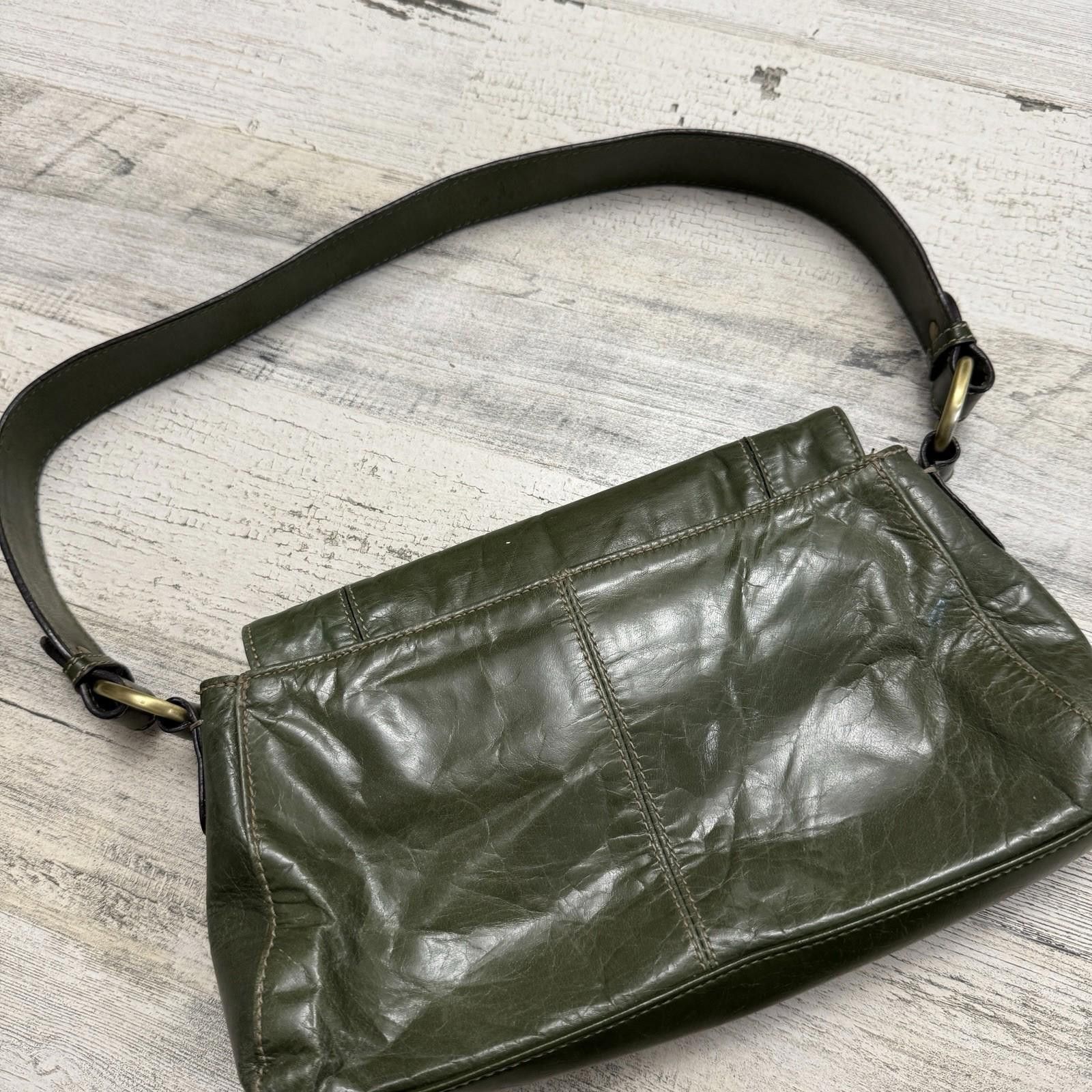 Designer Fairy Green Grunge Y2k Shoulder Leather Bag Size ONE SIZE - 4 Thumbnail