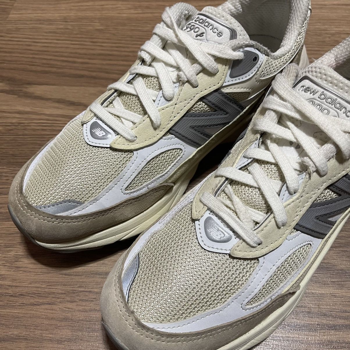 New Balance NEW BALANCE 990v6 cream Size US 8 / EU 41 - 7 Thumbnail