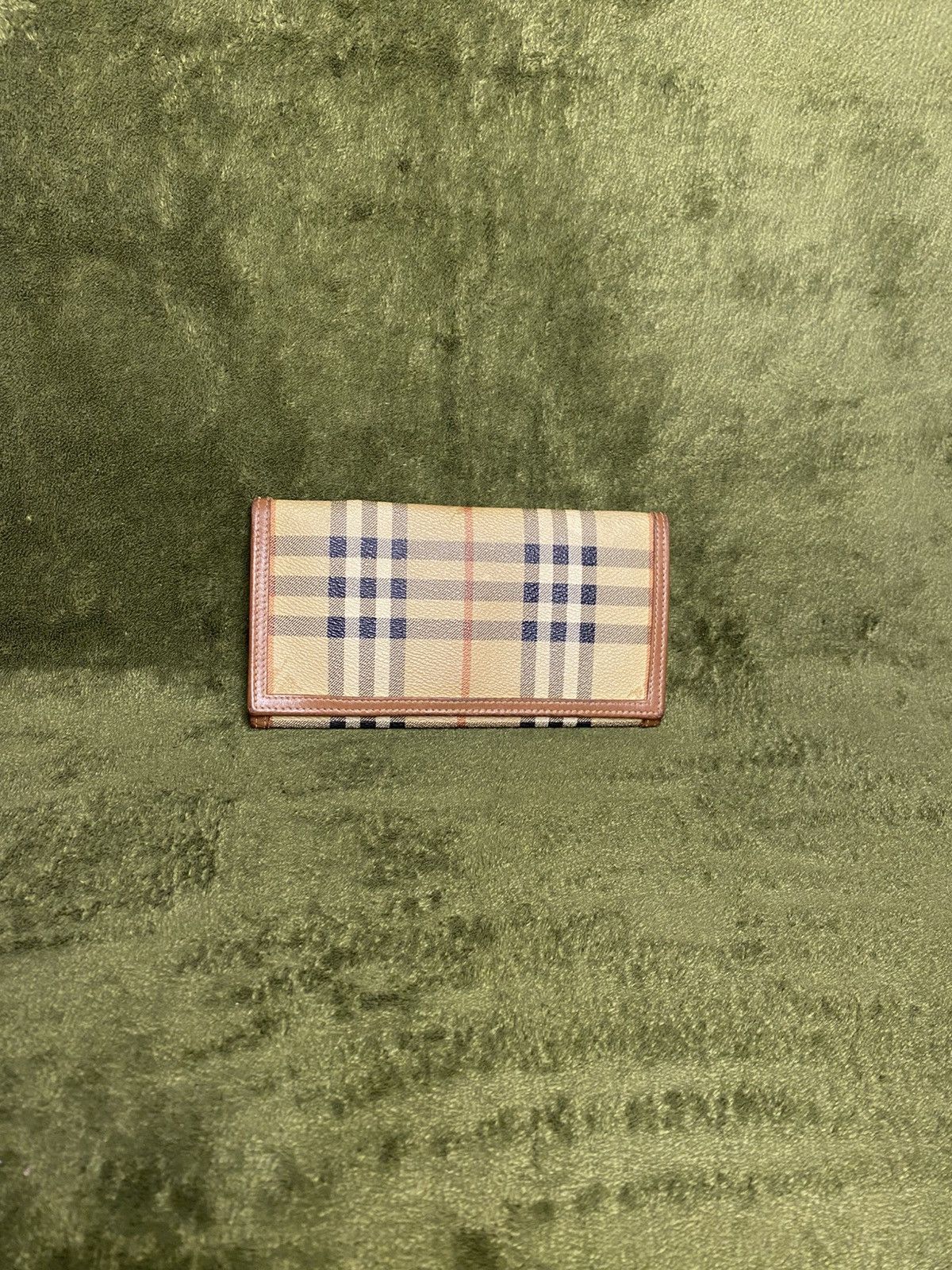 Burberry Vintage BURBERRY nova check leather Bi-fold long wallet Size ONE SIZE - 3 Thumbnail